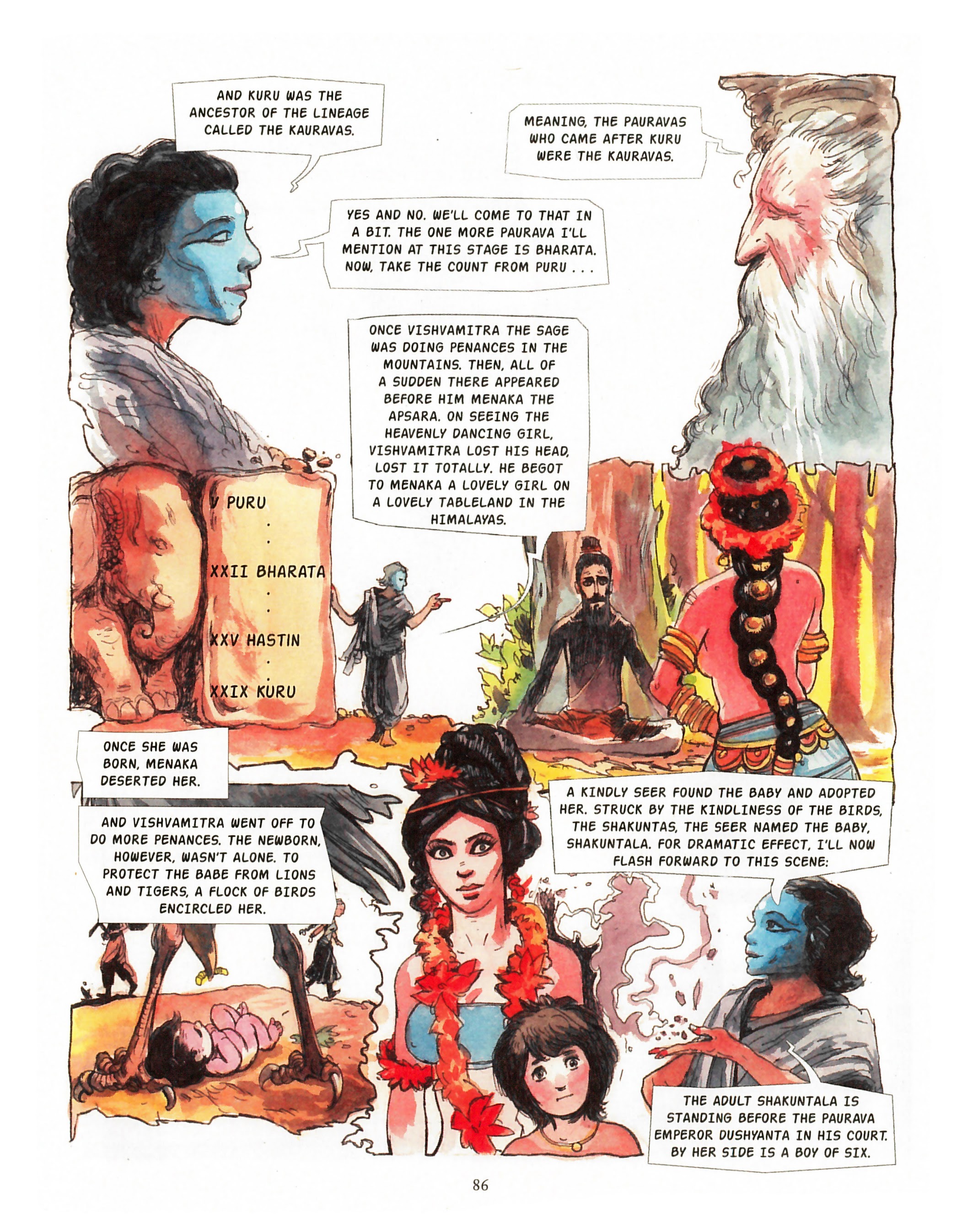 Read online Vyasa: The Beginning comic -  Issue # TPB (Part 1) - 93