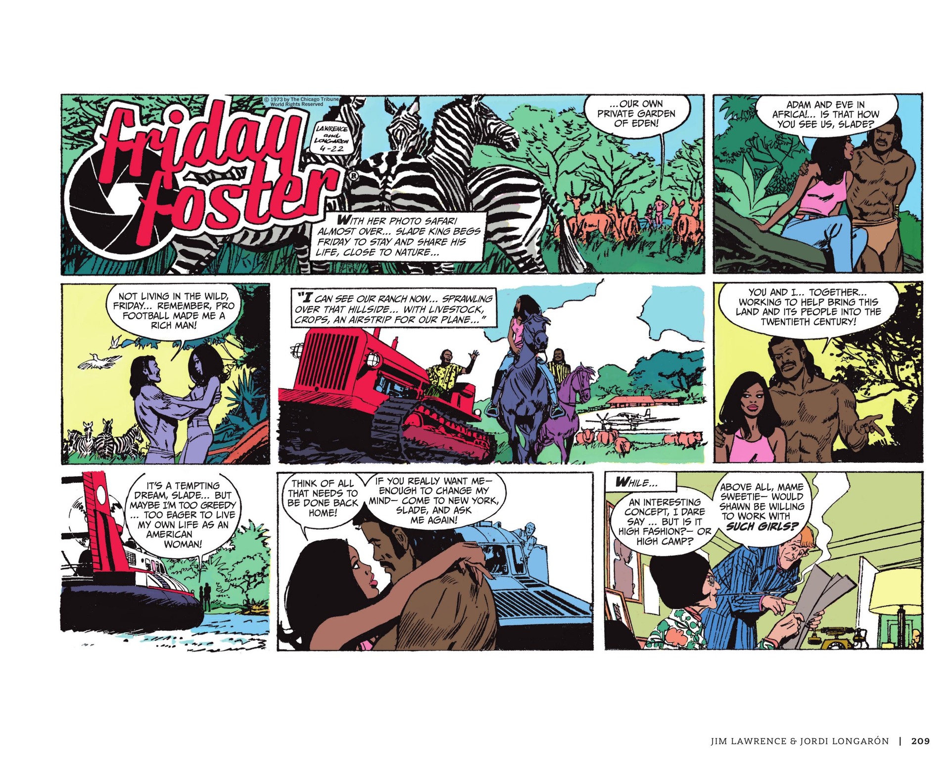 Read online Friday Foster: The Sunday Strips comic -  Issue # TPB (Part 3) - 10