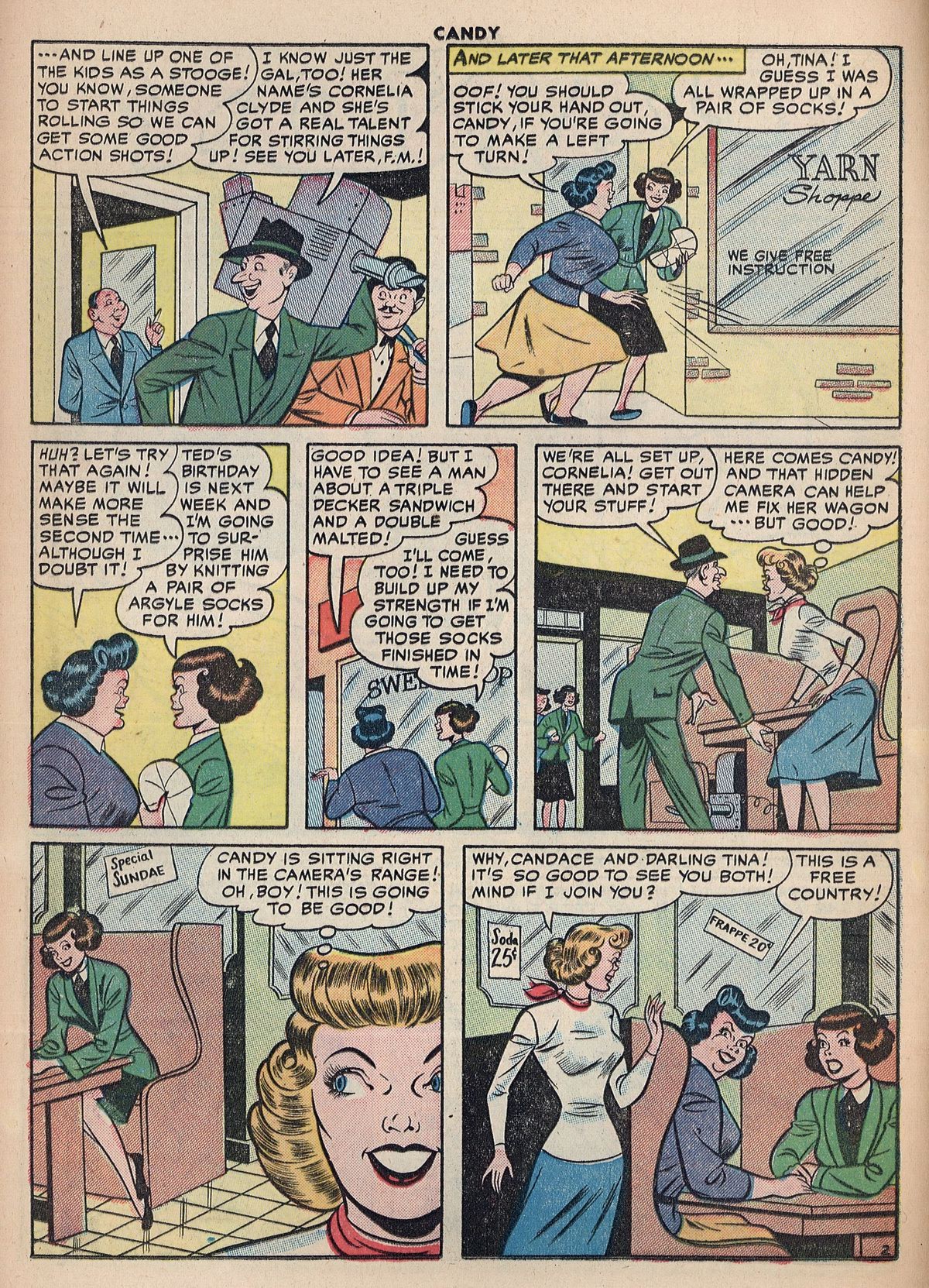 Read online Candy comic -  Issue #53 - 12