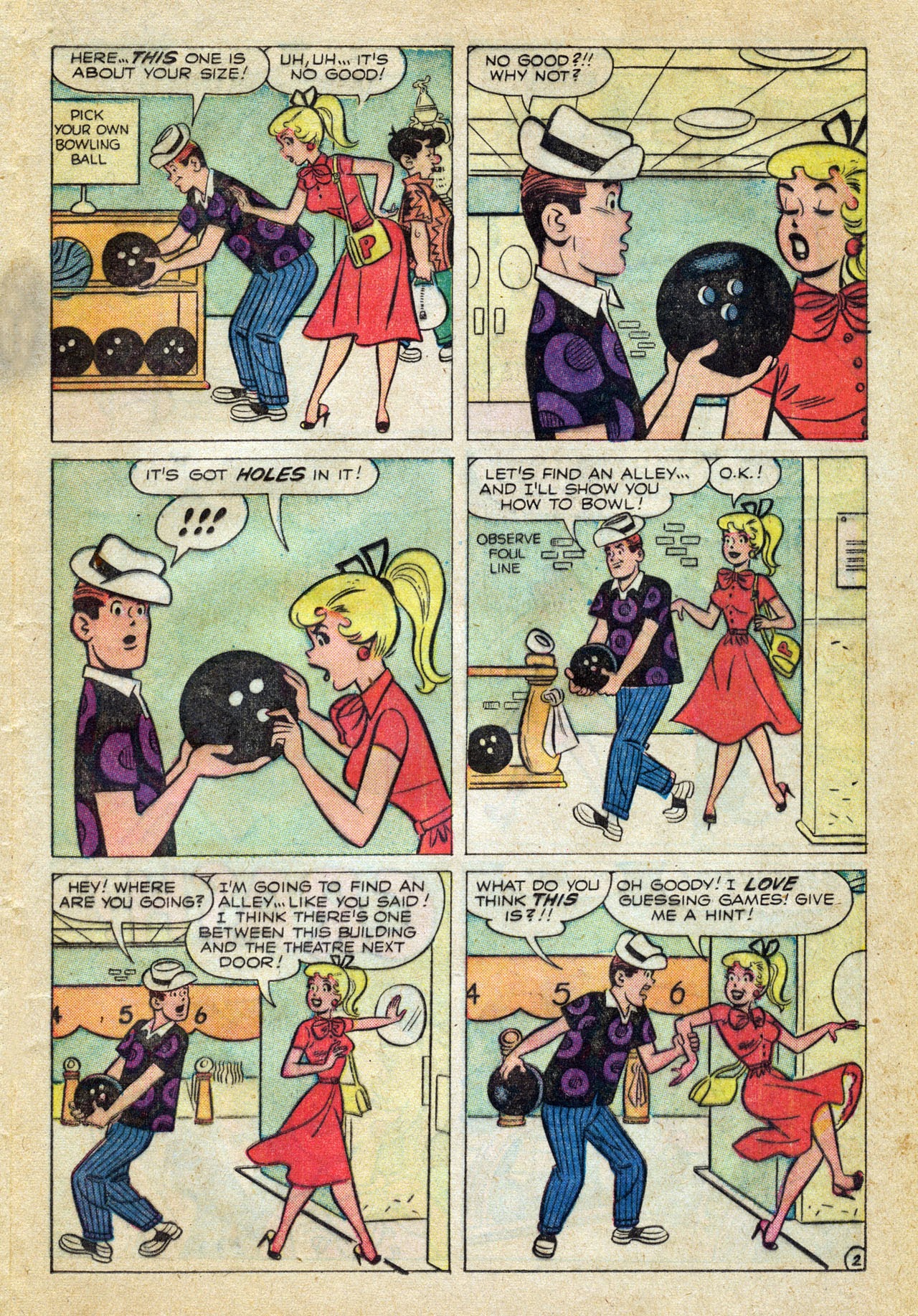 Read online Sherry the Showgirl (1956) comic -  Issue #2 - 21