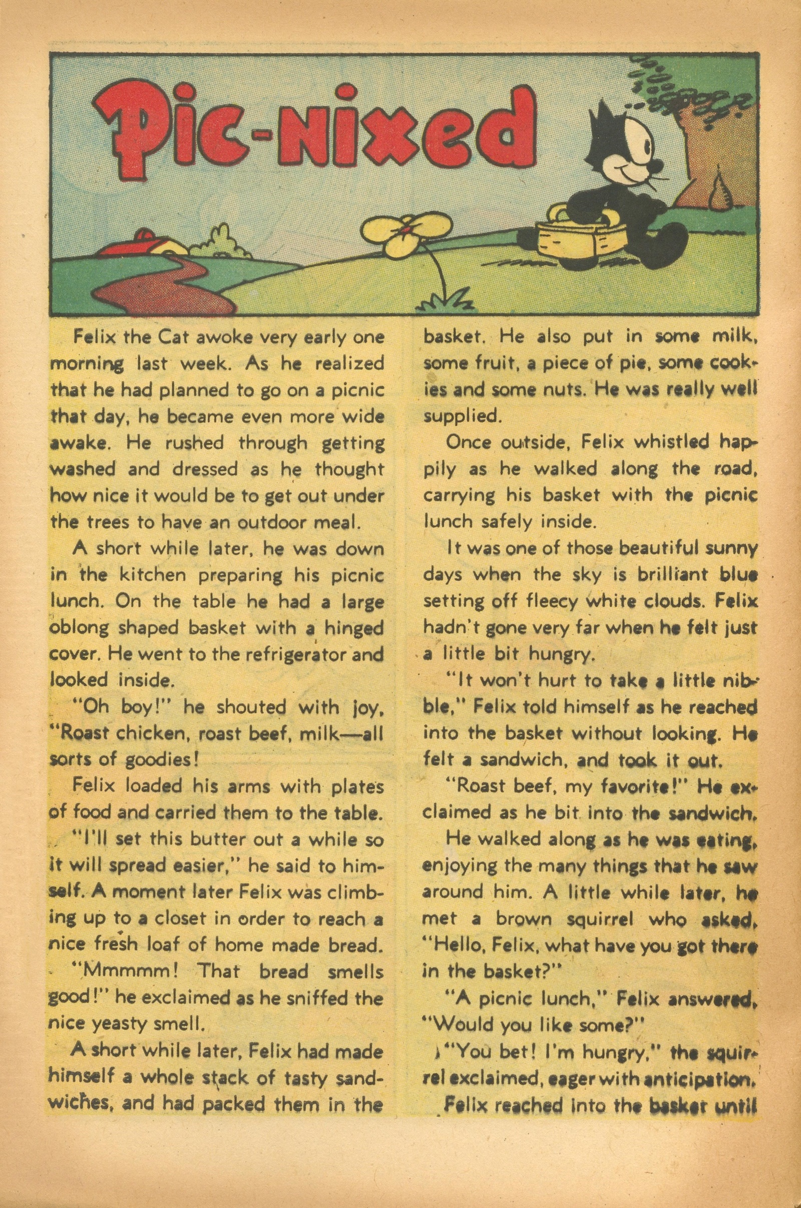 Read online Felix the Cat (1951) comic -  Issue #25 - 28
