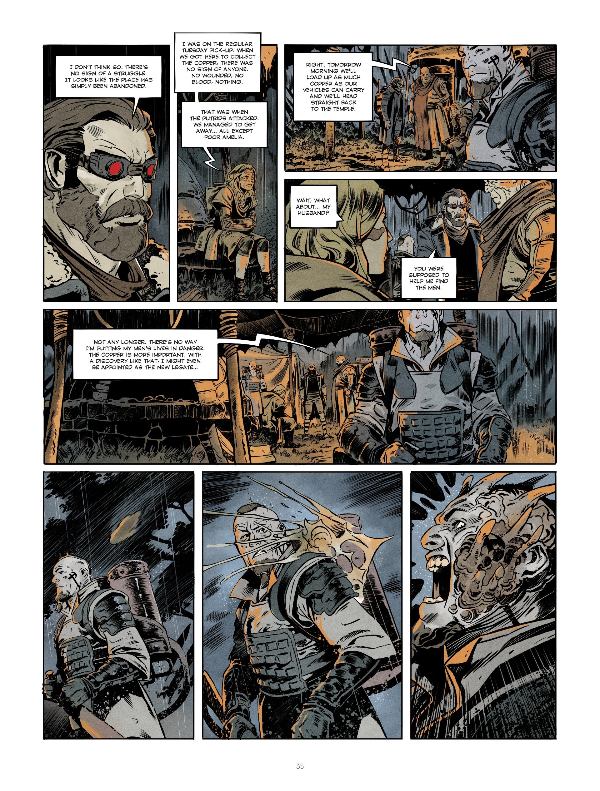 Read online The Transporter comic -  Issue #1 - 35