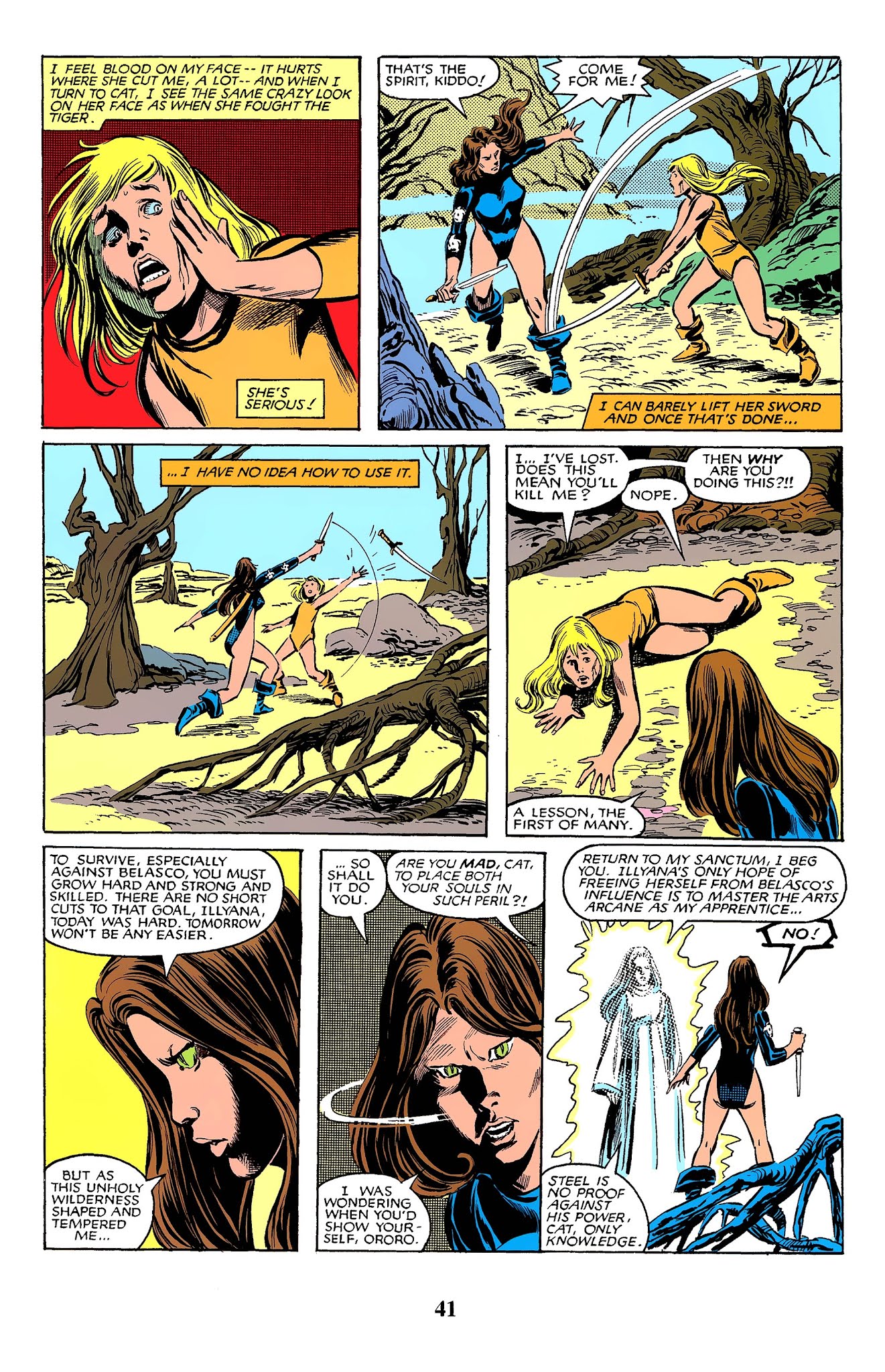 Read online Magik (Illyana and Storm Limited Series) comic -  Issue # _TPB - 42