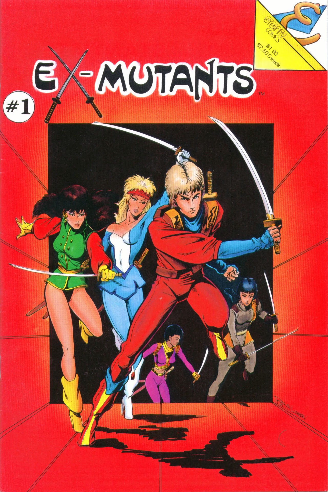 Read online Ex-Mutants (1986) comic -  Issue #1 - 3