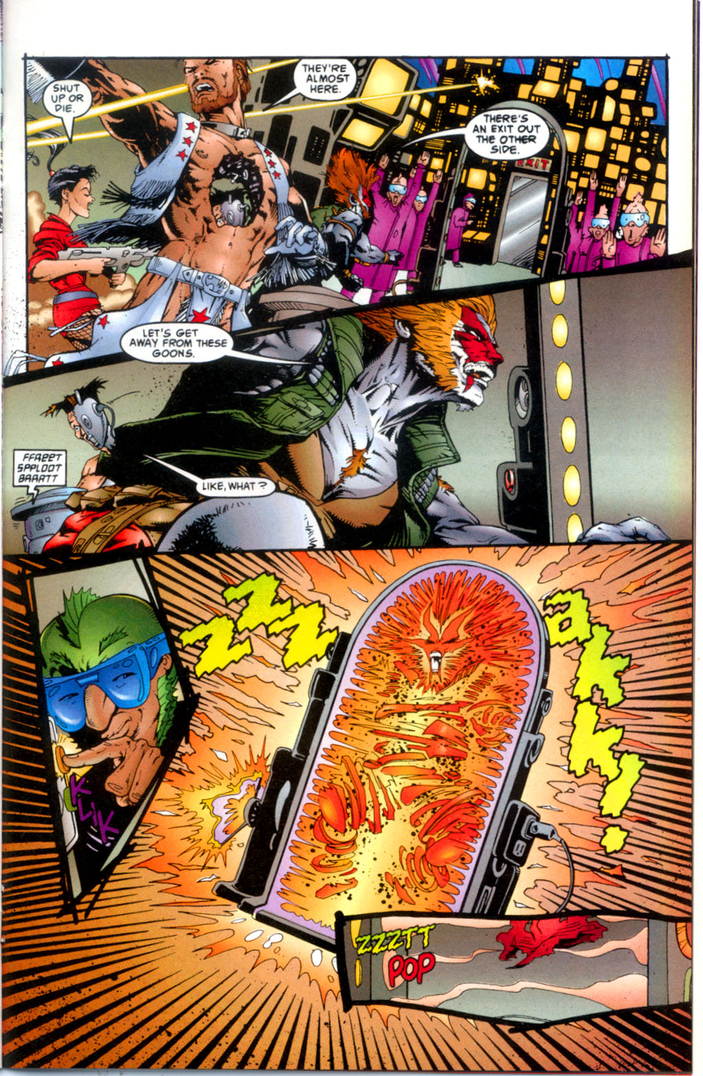 Read online Bloodwulf comic -  Issue #3 - 23