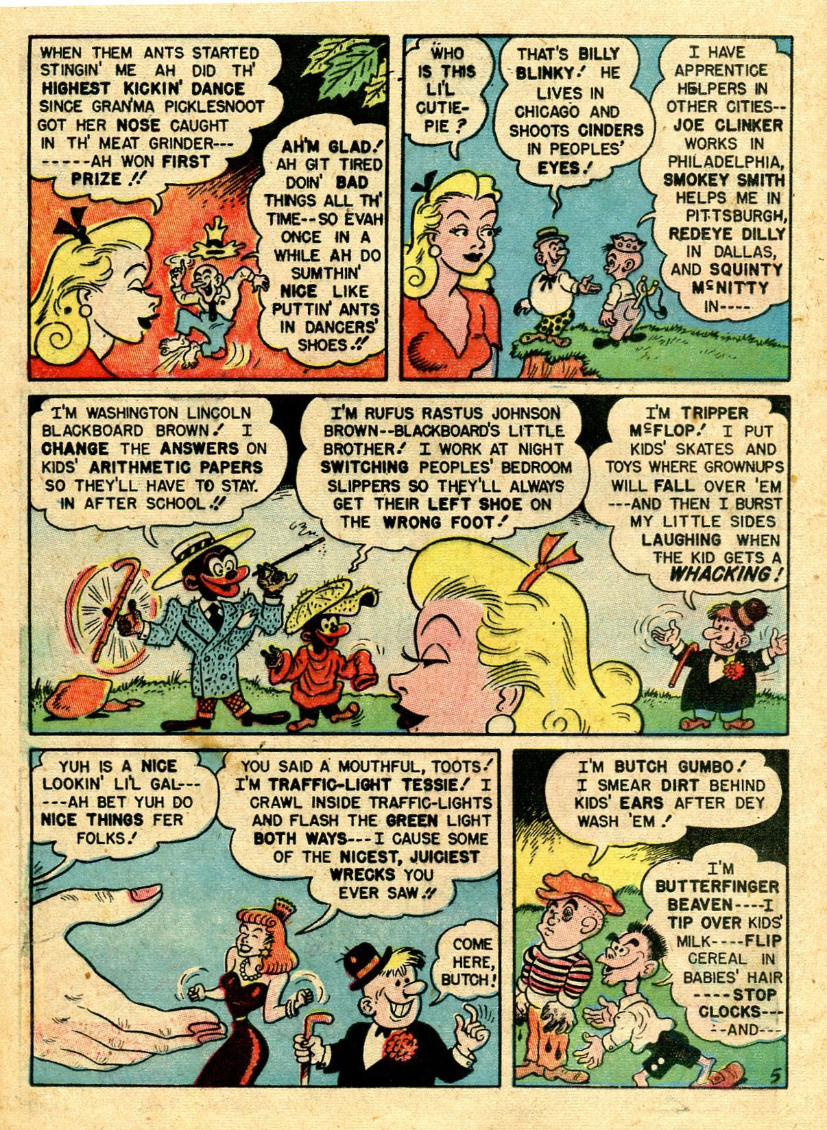 Read online Babe (1948) comic -  Issue #8 - 22