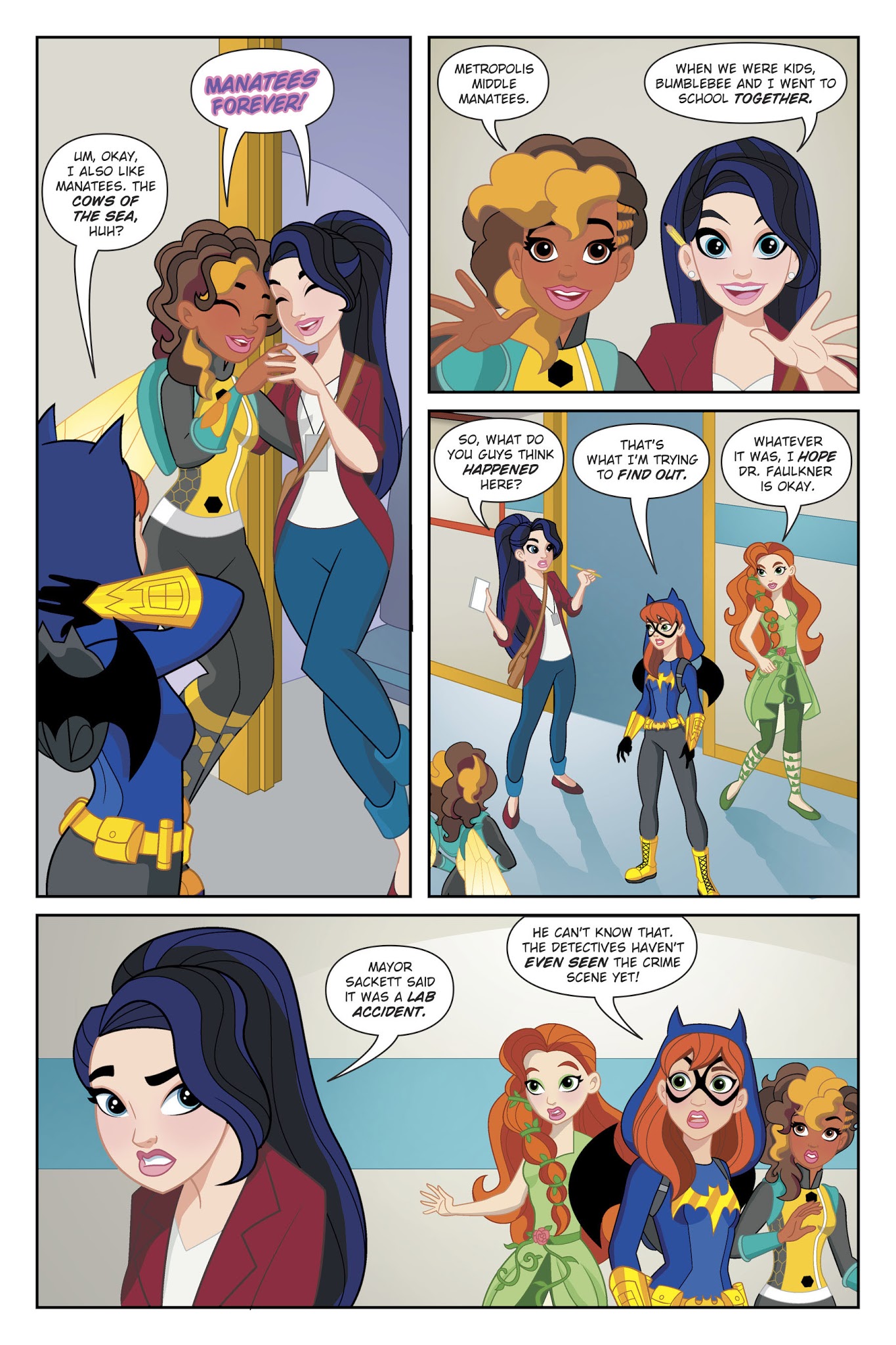 Read online Free Comic Book Day 2018 comic -  Issue # Silver DC Super Hero Girls - 16