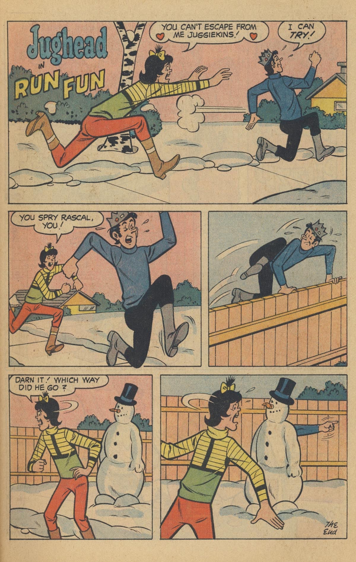 Read online Jughead's Jokes comic -  Issue #11 - 21