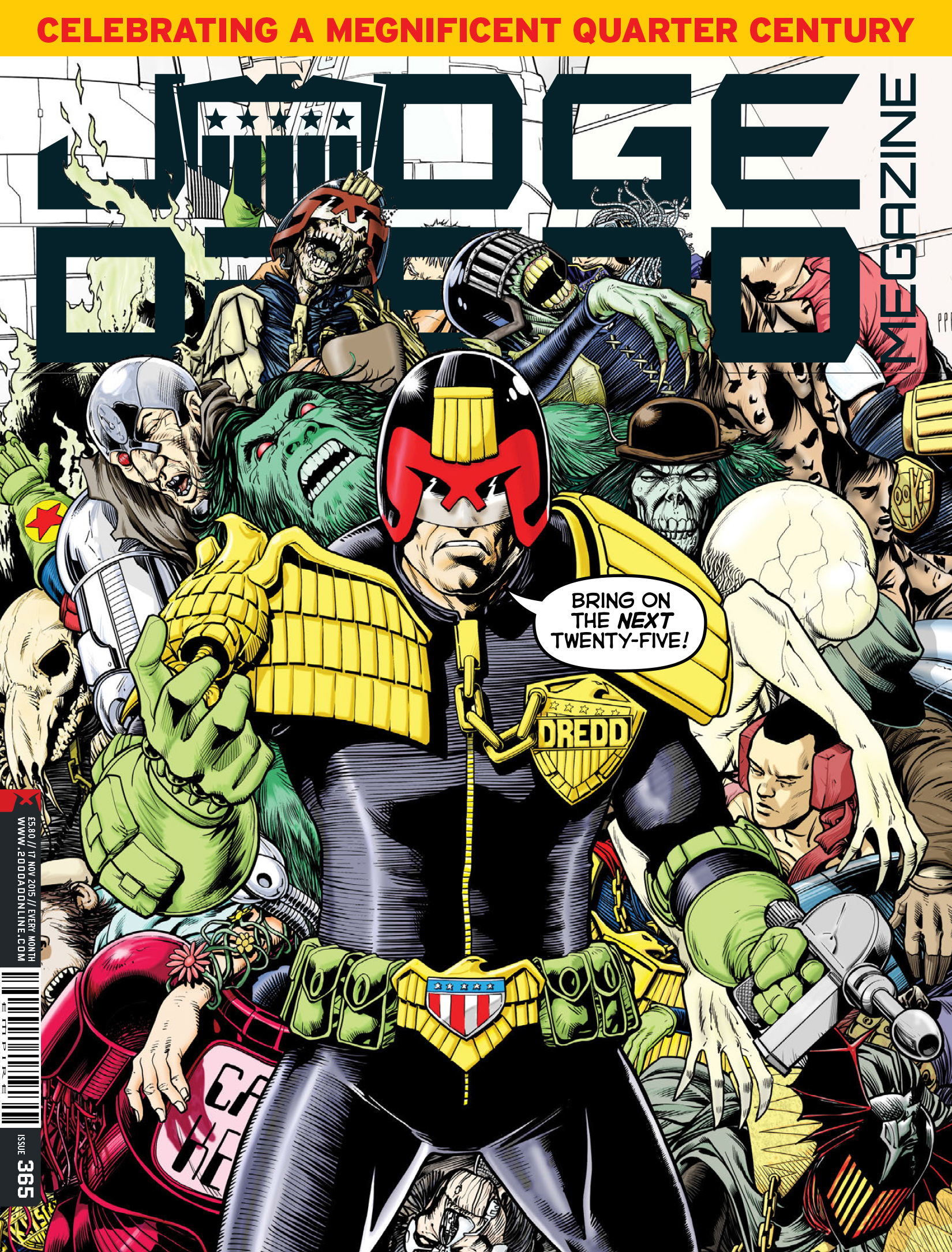 Read online Judge Dredd Megazine (Vol. 5) comic -  Issue #365 - 1