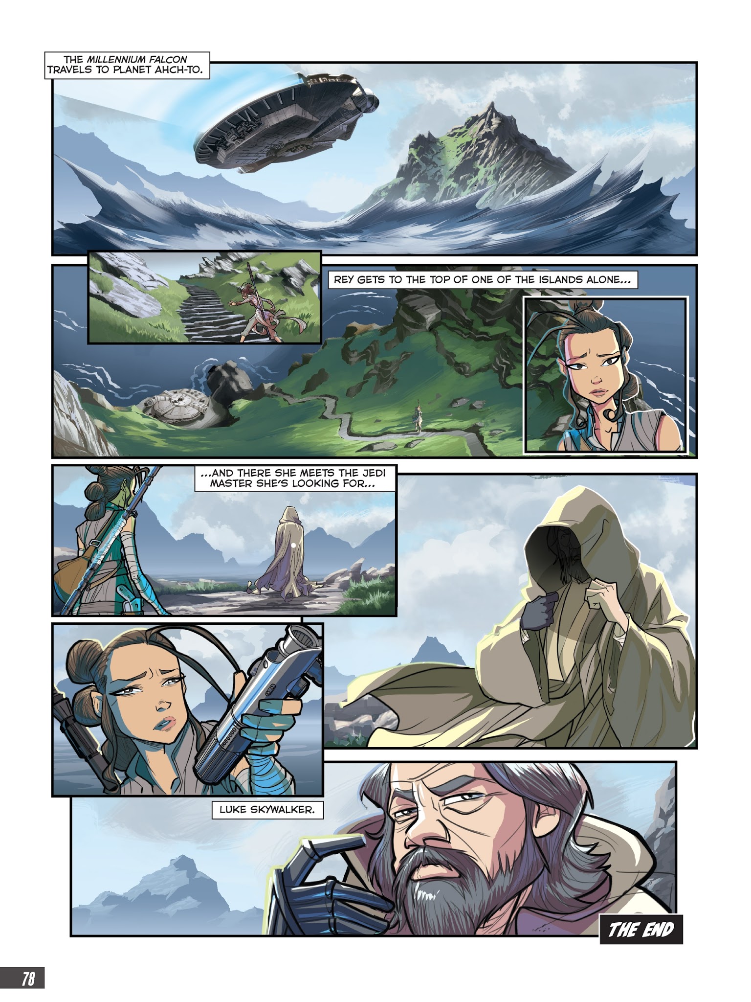 Read online Star Wars: The Force Awakens Graphic Novel Adaptation comic -  Issue # Full - 77