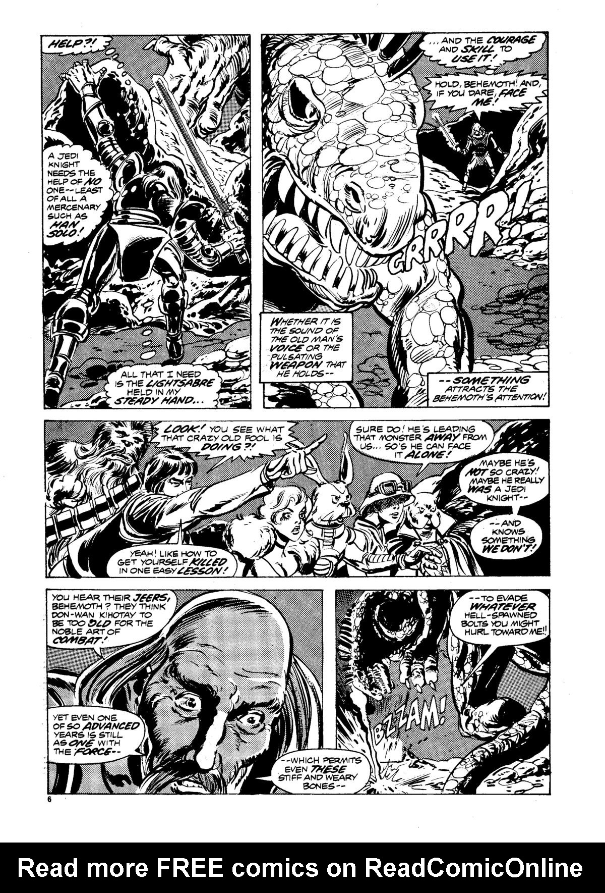 Read online Star Wars Weekly comic -  Issue #20 - 6