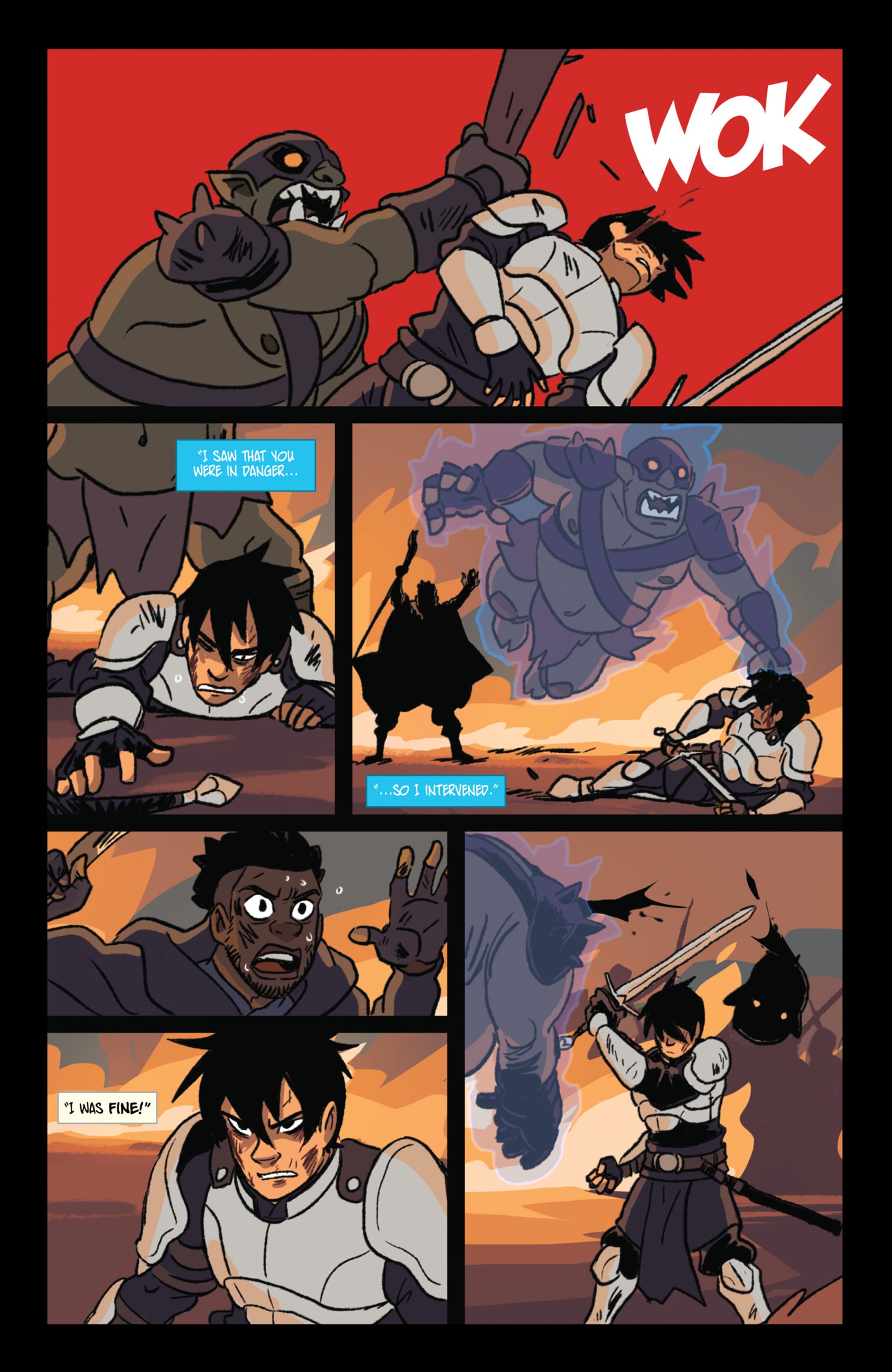 Read online Unicorn Vampire Hunter comic -  Issue #1 - 23