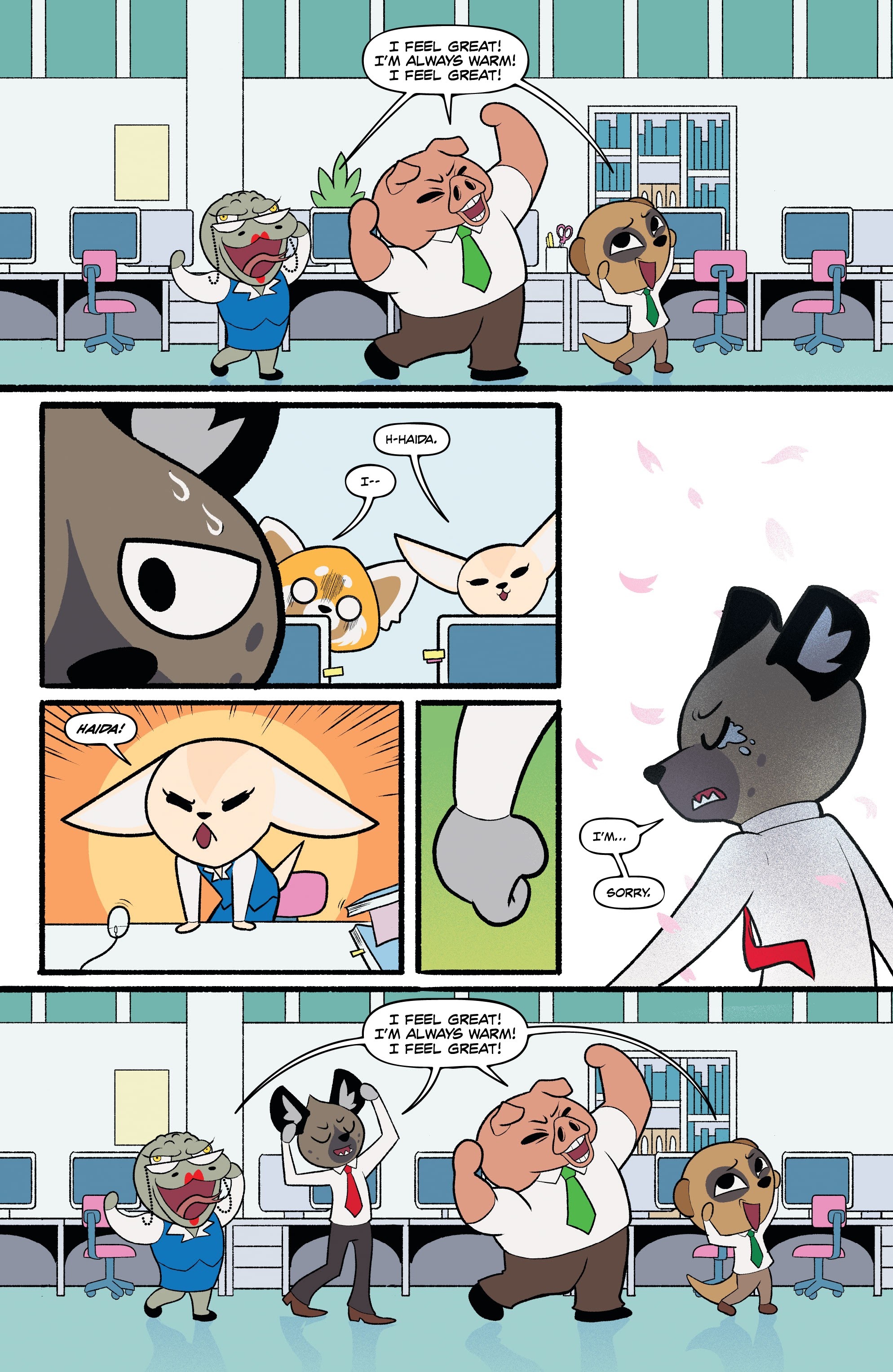 Read online Aggretsuko comic -  Issue #5 - 8