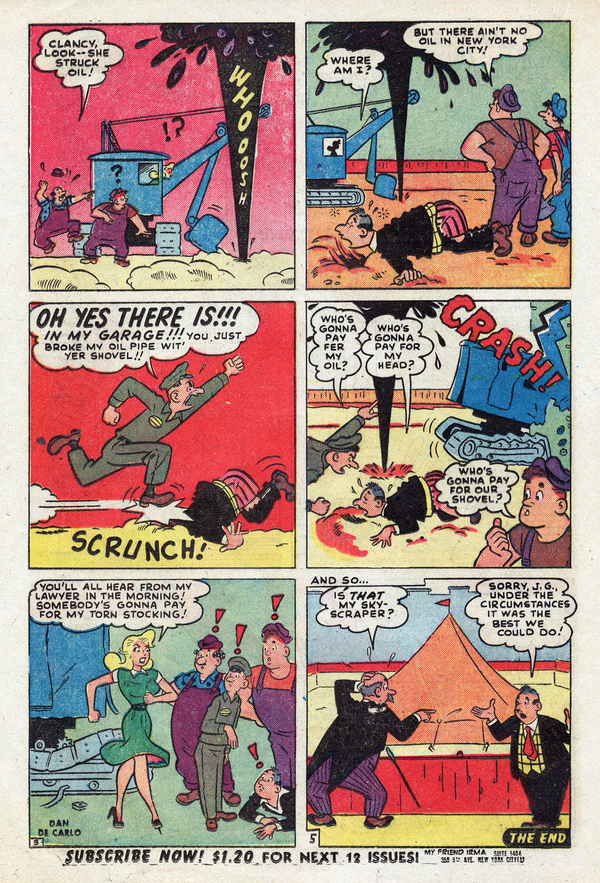 Read online My Friend Irma comic -  Issue #10 - 20