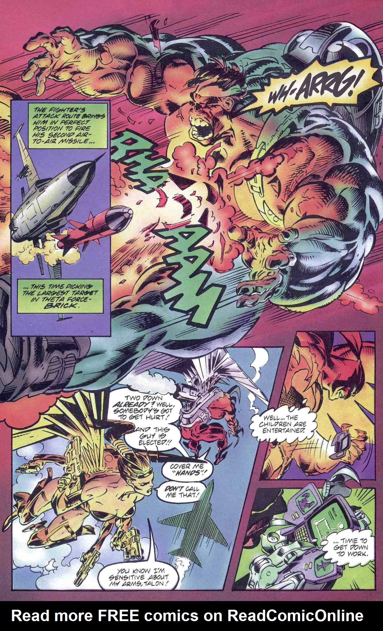 Read online Knighthawk comic -  Issue #6 - 7
