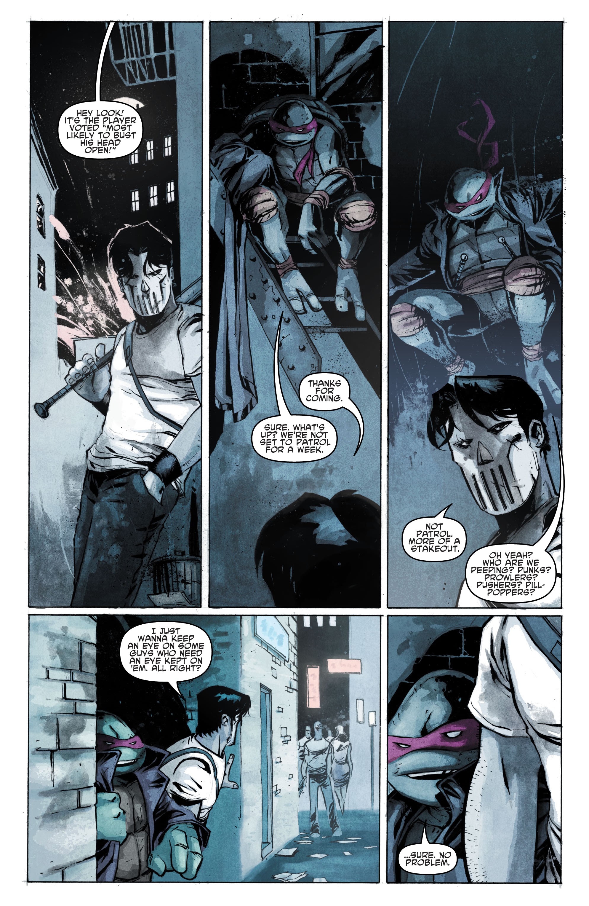 Read online Teenage Mutant Ninja Turtles: Best Of comic -  Issue # Casey Jones - 80