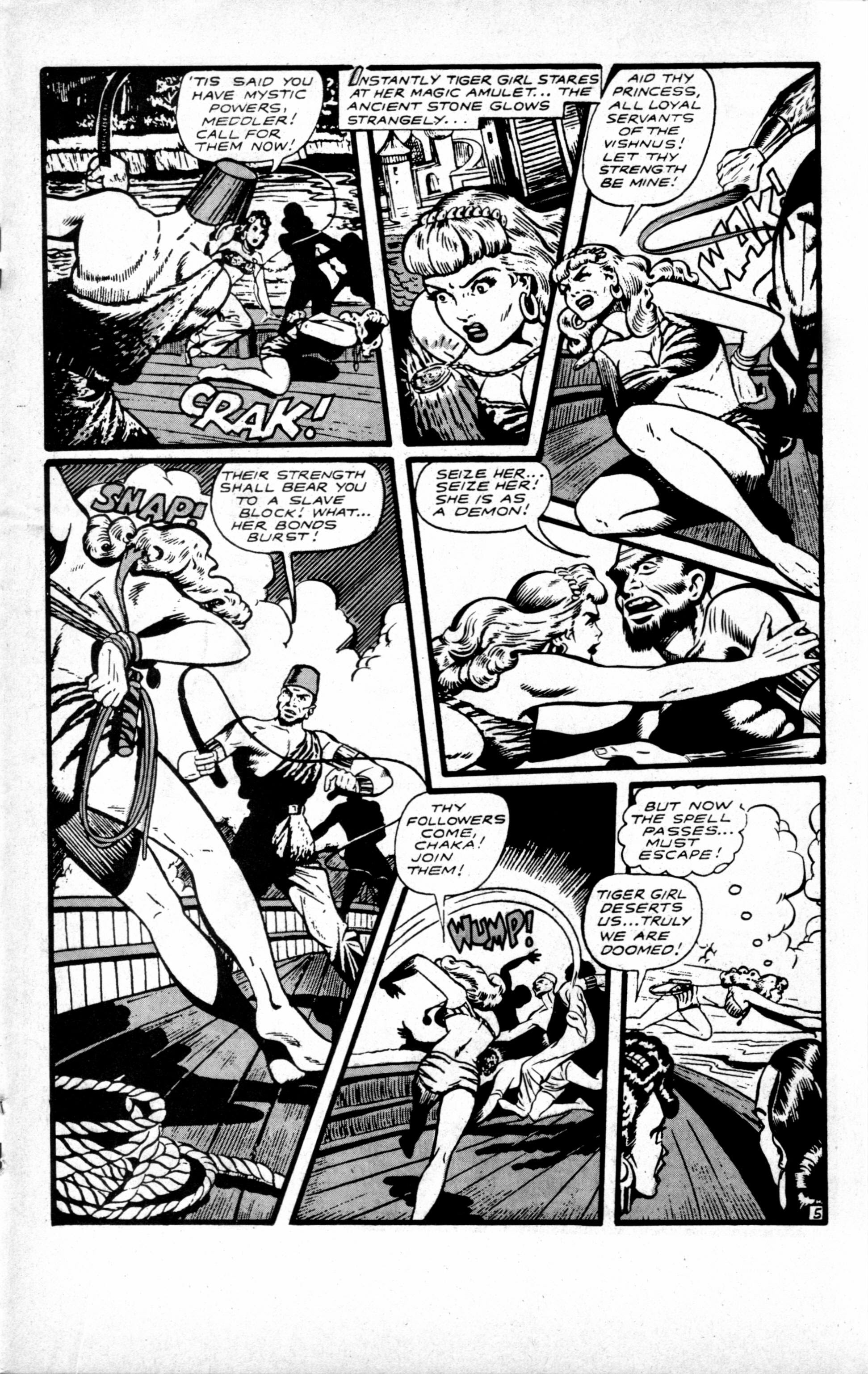 Read online Jungle Girls (1988) comic -  Issue #13 - 19