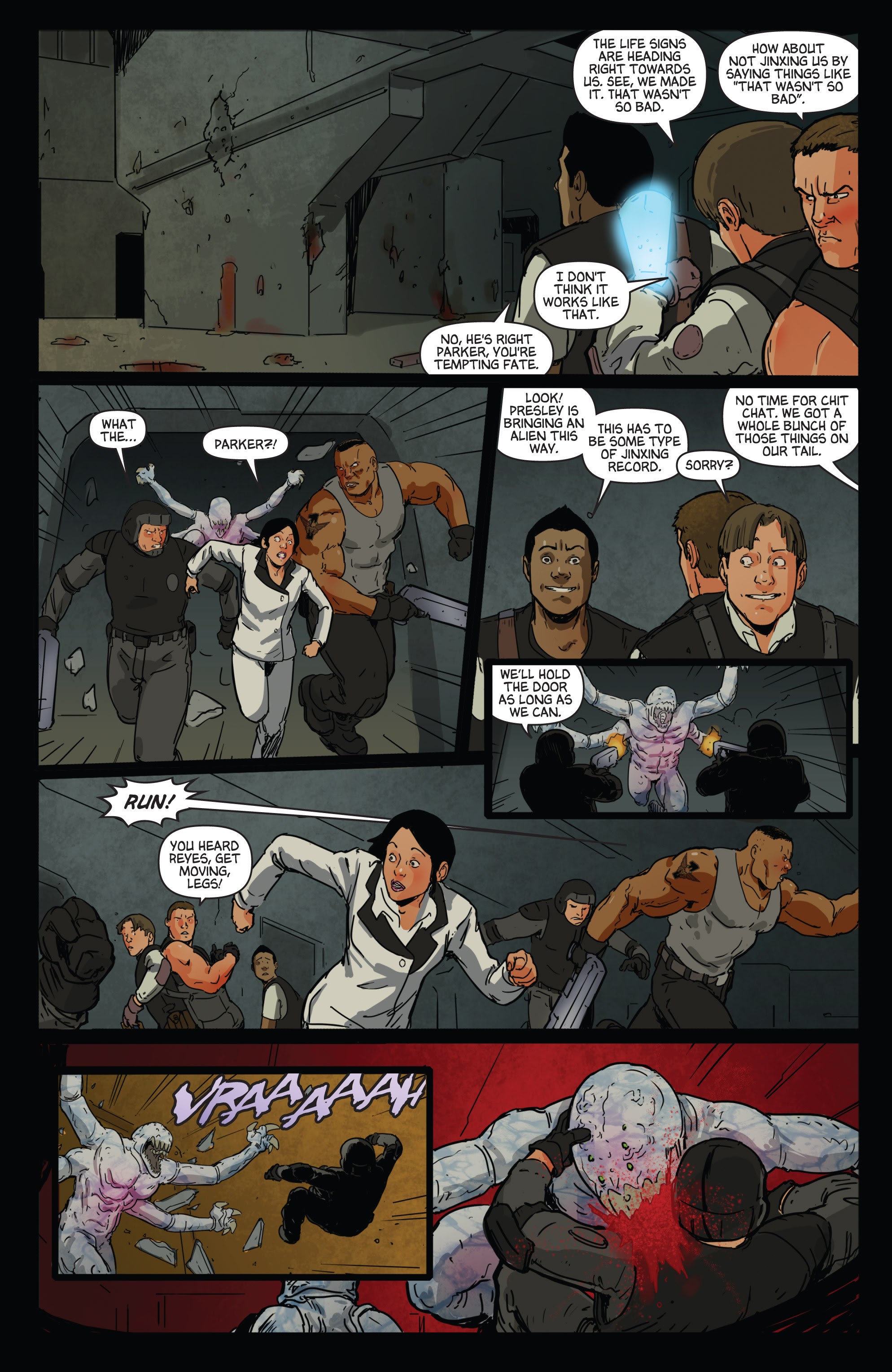 Read online Aliens vs. Parker comic -  Issue #3 - 20