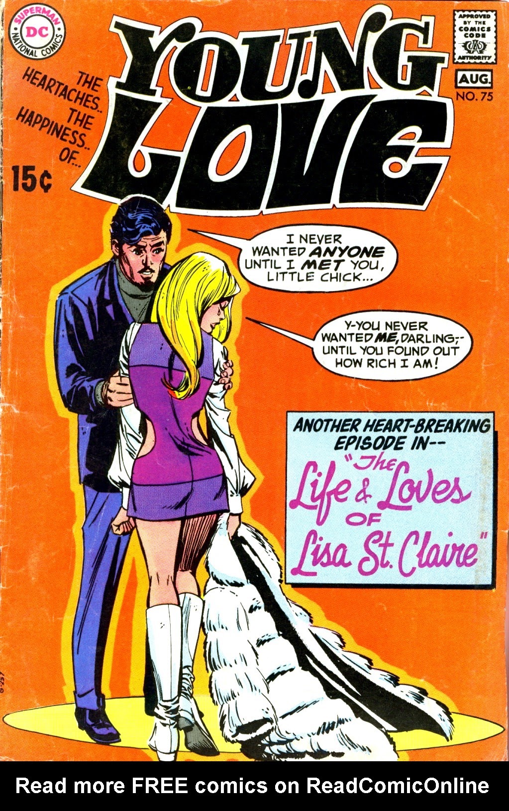 Read online Young Love (1963) comic -  Issue #75 - 1