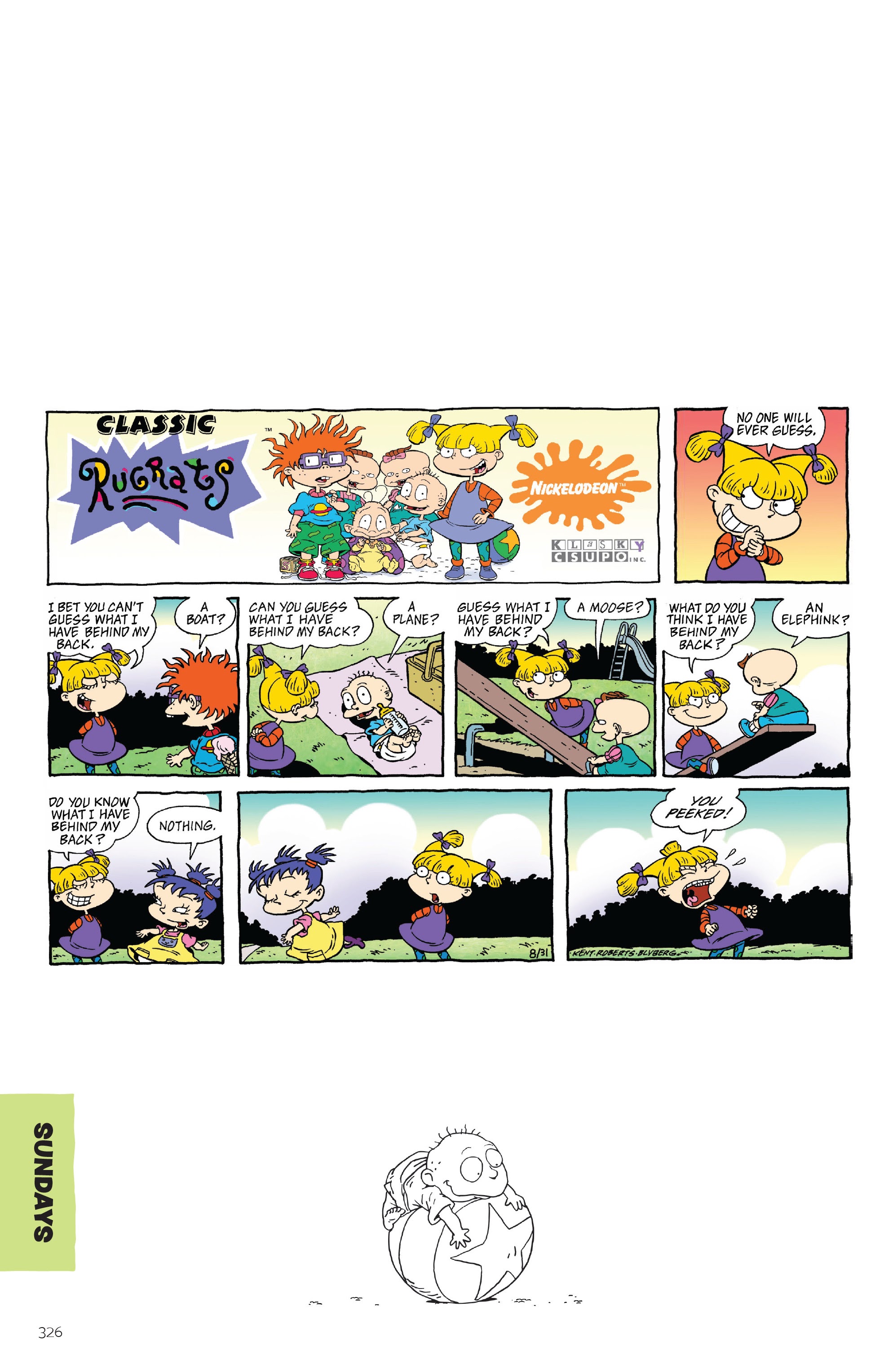 Read online Rugrats: The Newspaper Strips comic -  Issue # TPB (Part 4) - 25