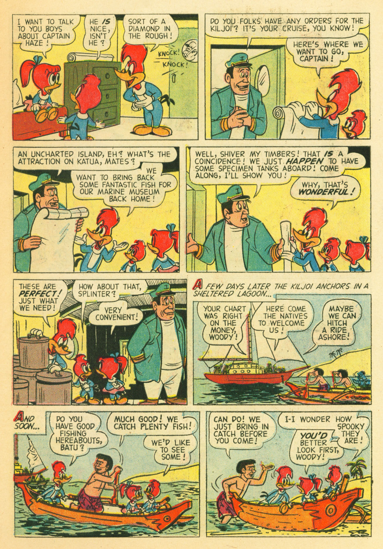 Read online Walter Lantz Woody Woodpecker (1952) comic -  Issue #57 - 7