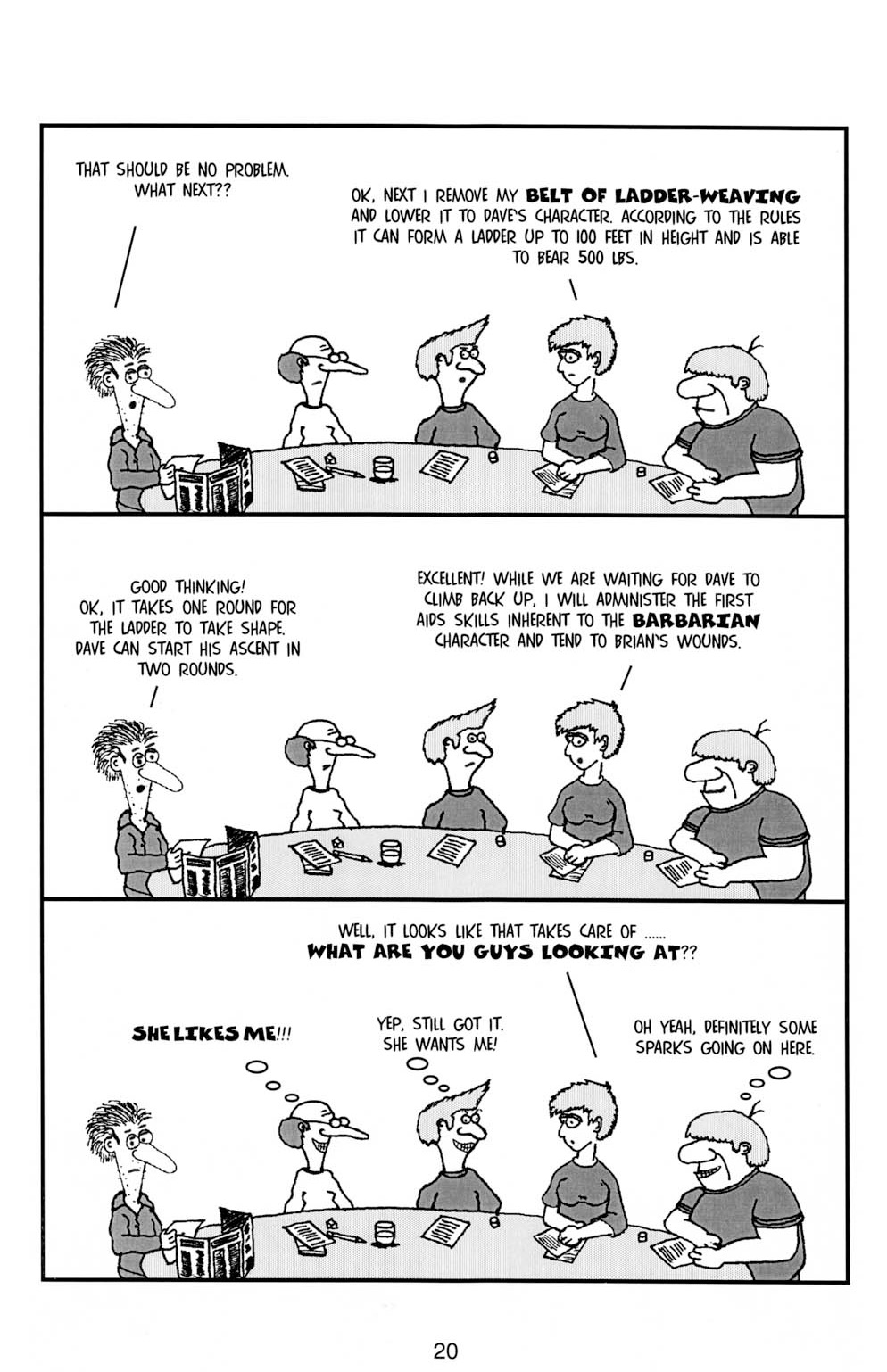 Read online Knights of the Dinner Table comic -  Issue #2 - 22