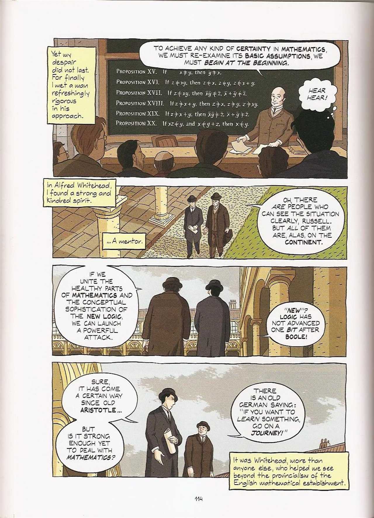 Read online Logicomix comic -  Issue # TPB - 108