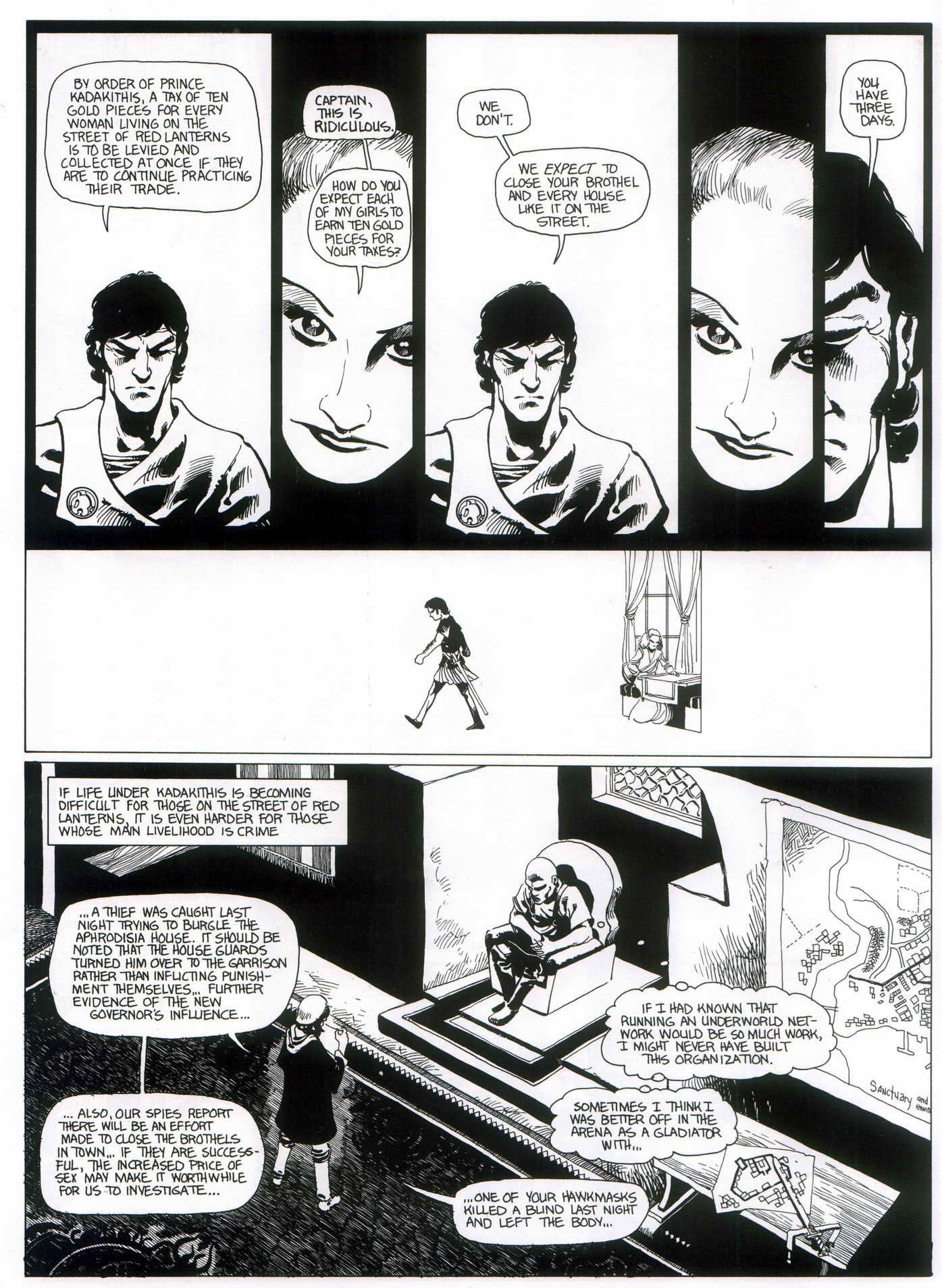 Read online Thieves' World comic -  Issue #1 - 36