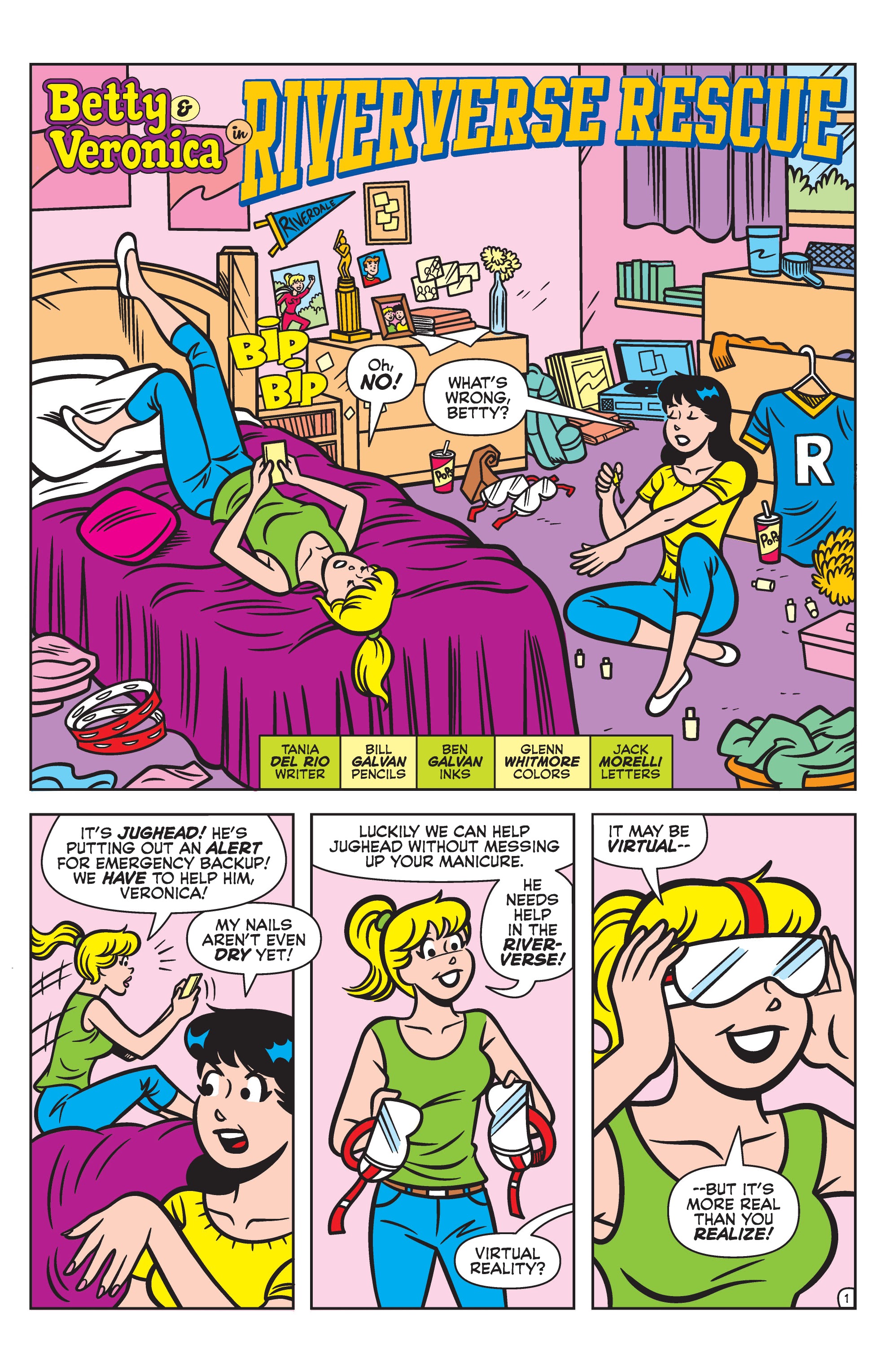 Read online Betty & Veronica Best Friends Forever: At Movies comic -  Issue #16 - 3