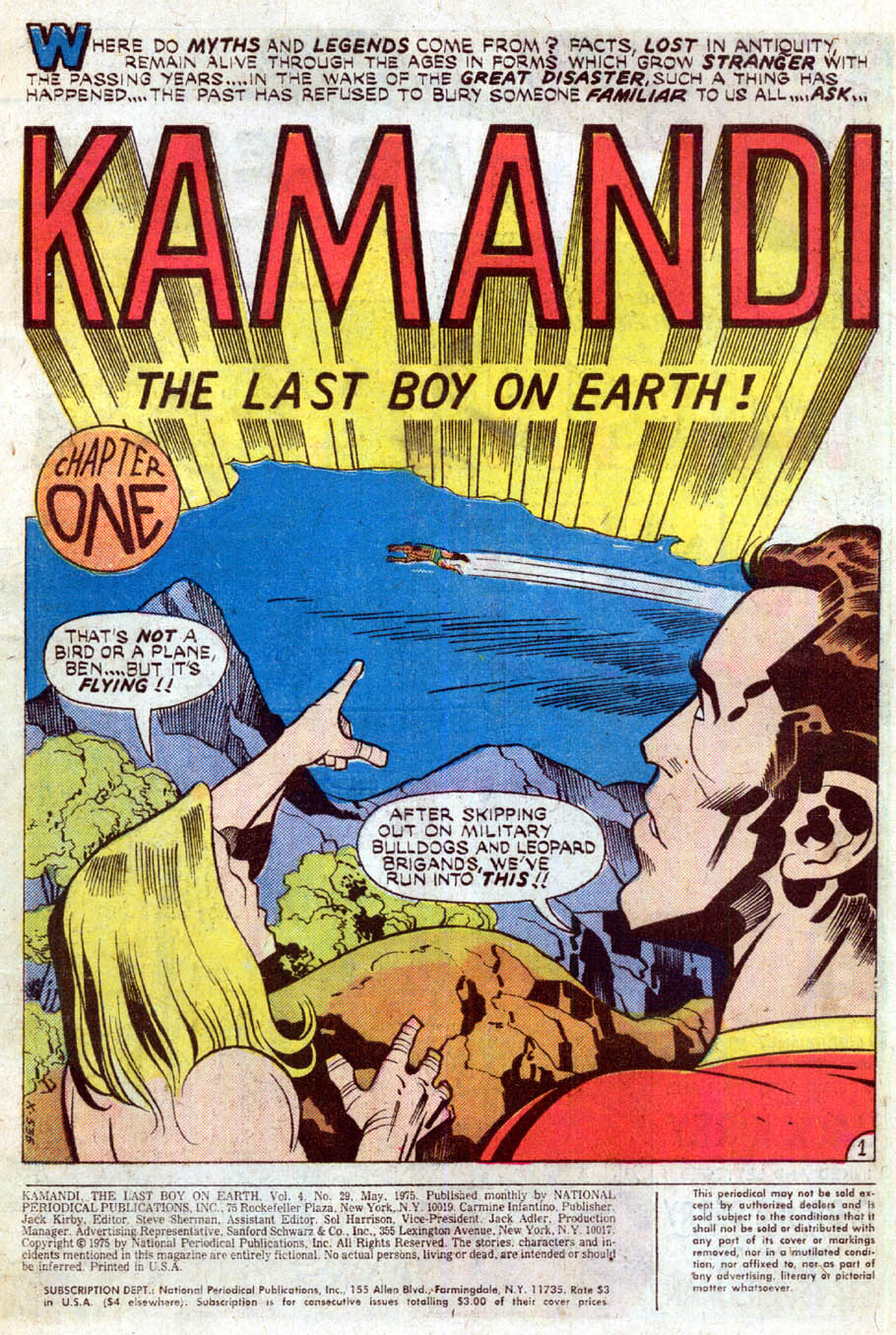 Read online Kamandi, The Last Boy On Earth comic -  Issue #29 - 2