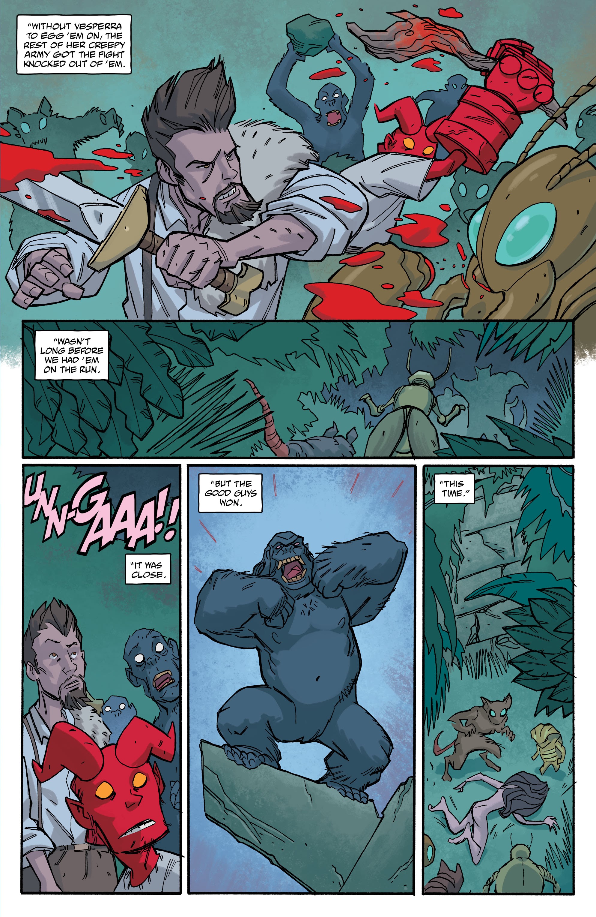 Read online Young Hellboy comic -  Issue #4 - 19