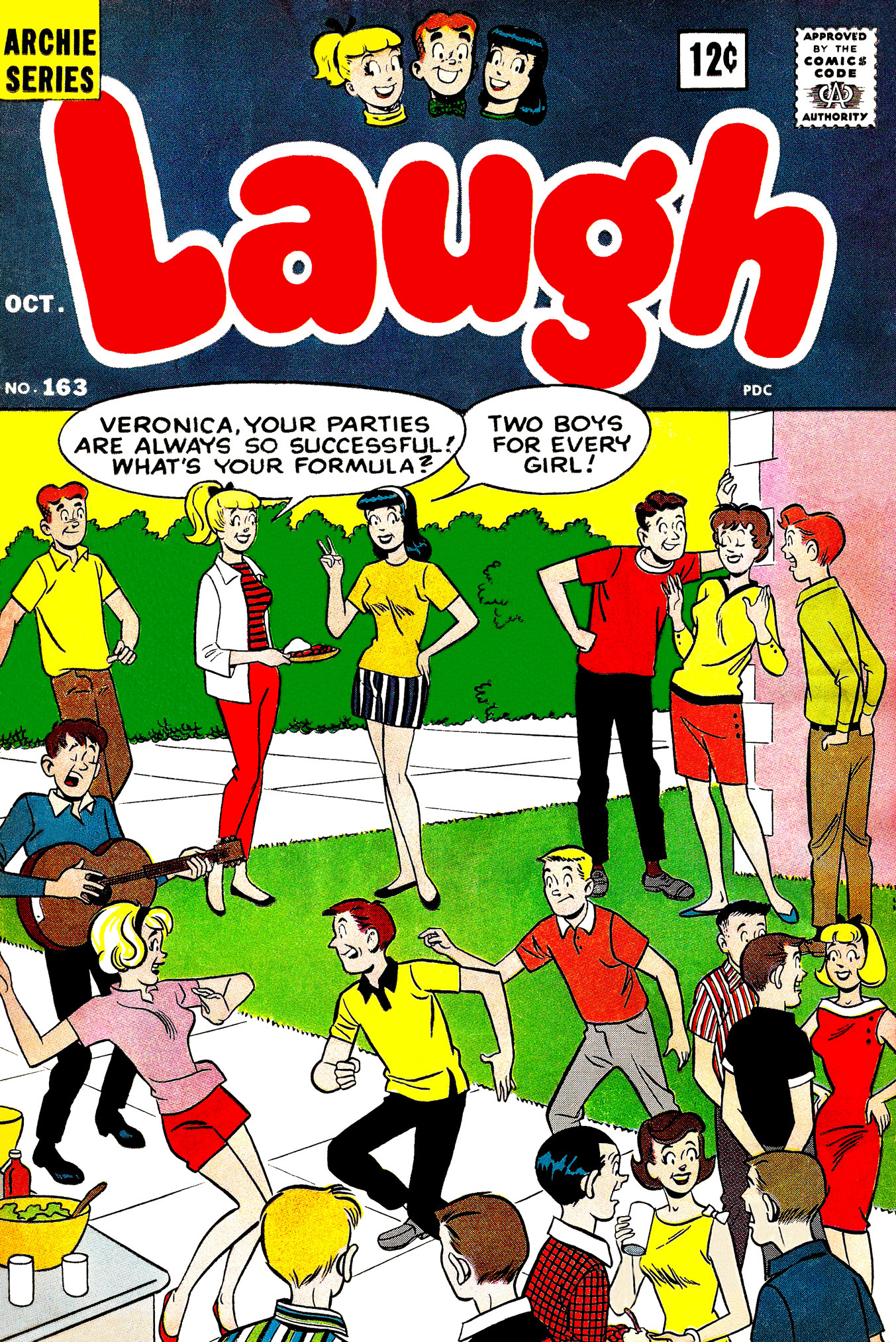 Read online Laugh (Comics) comic -  Issue #163 - 1