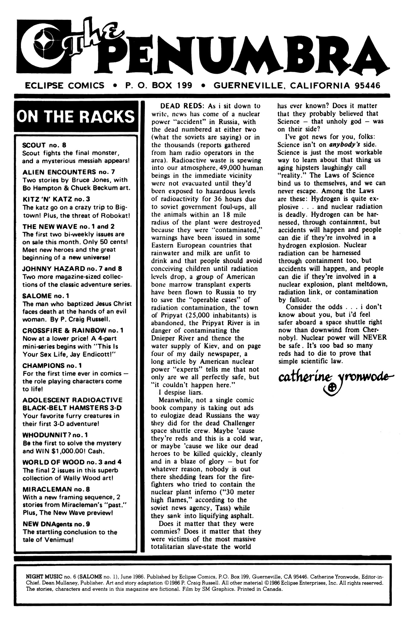 Read online Night Music comic -  Issue #6 - 2