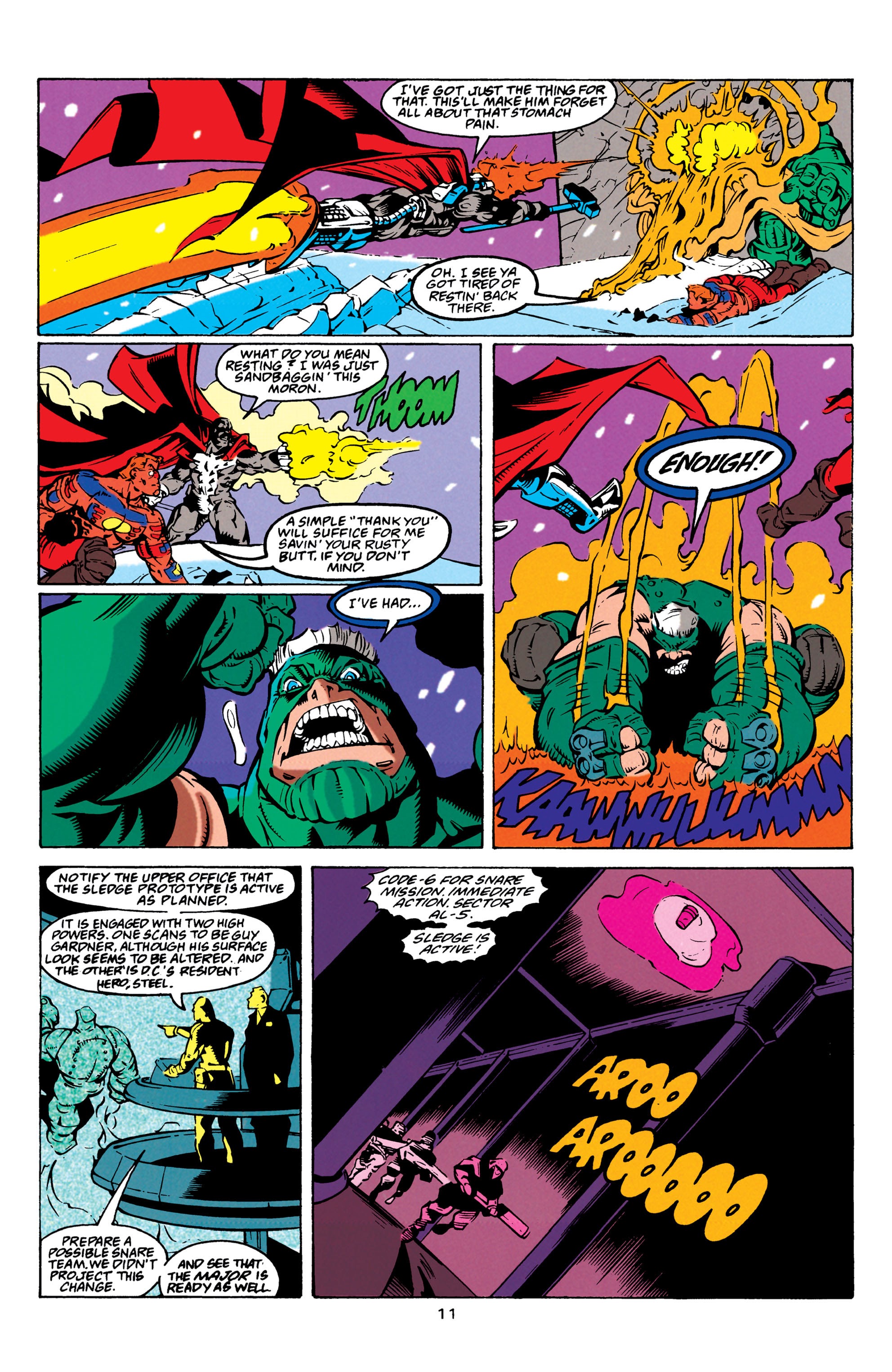 Read online Guy Gardner: Warrior comic -  Issue #27 - 12