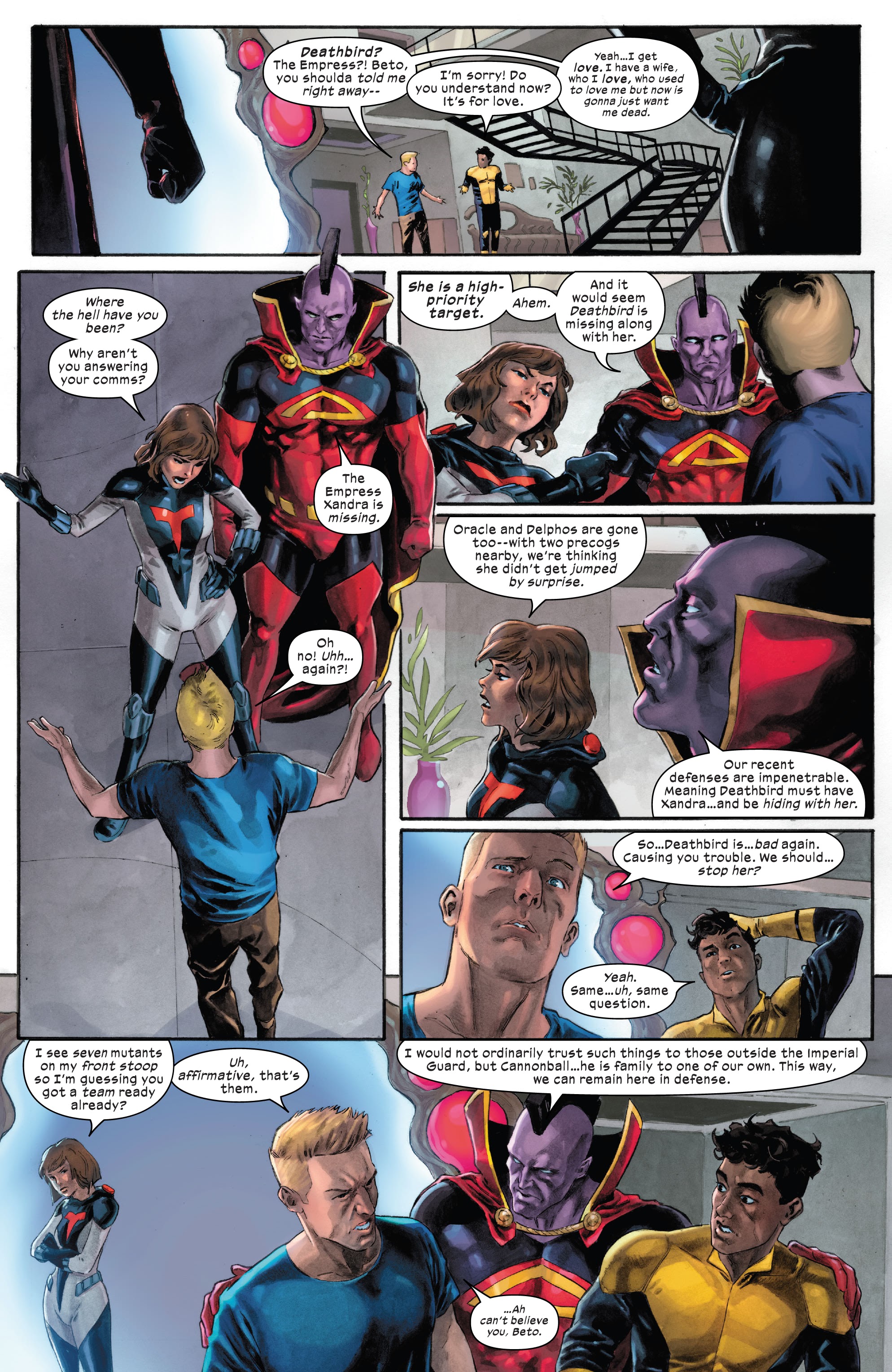 Read online The Secret X-Men comic -  Issue #1 - 9