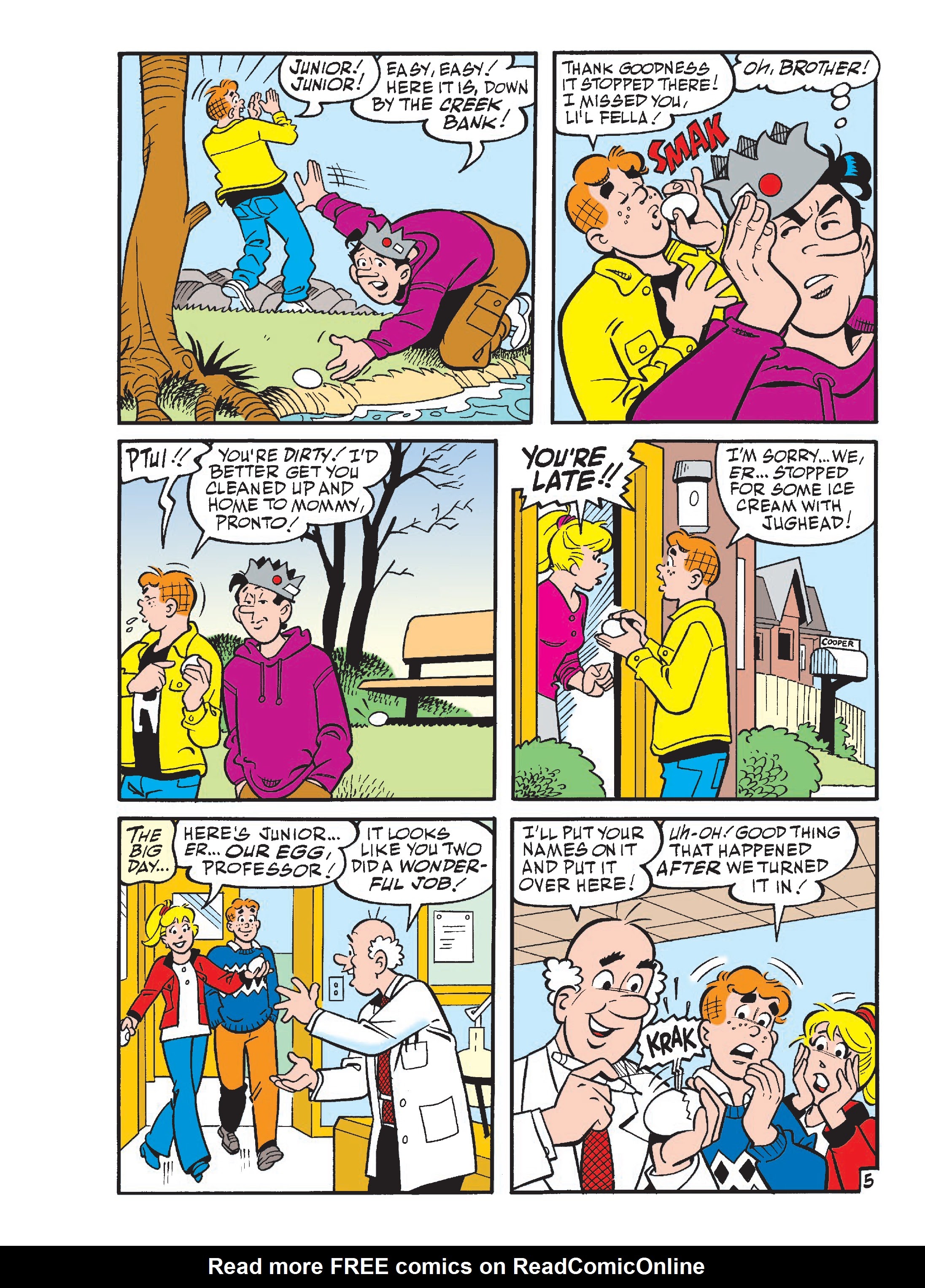 Read online Archie's Double Digest Magazine comic -  Issue #287 - 152