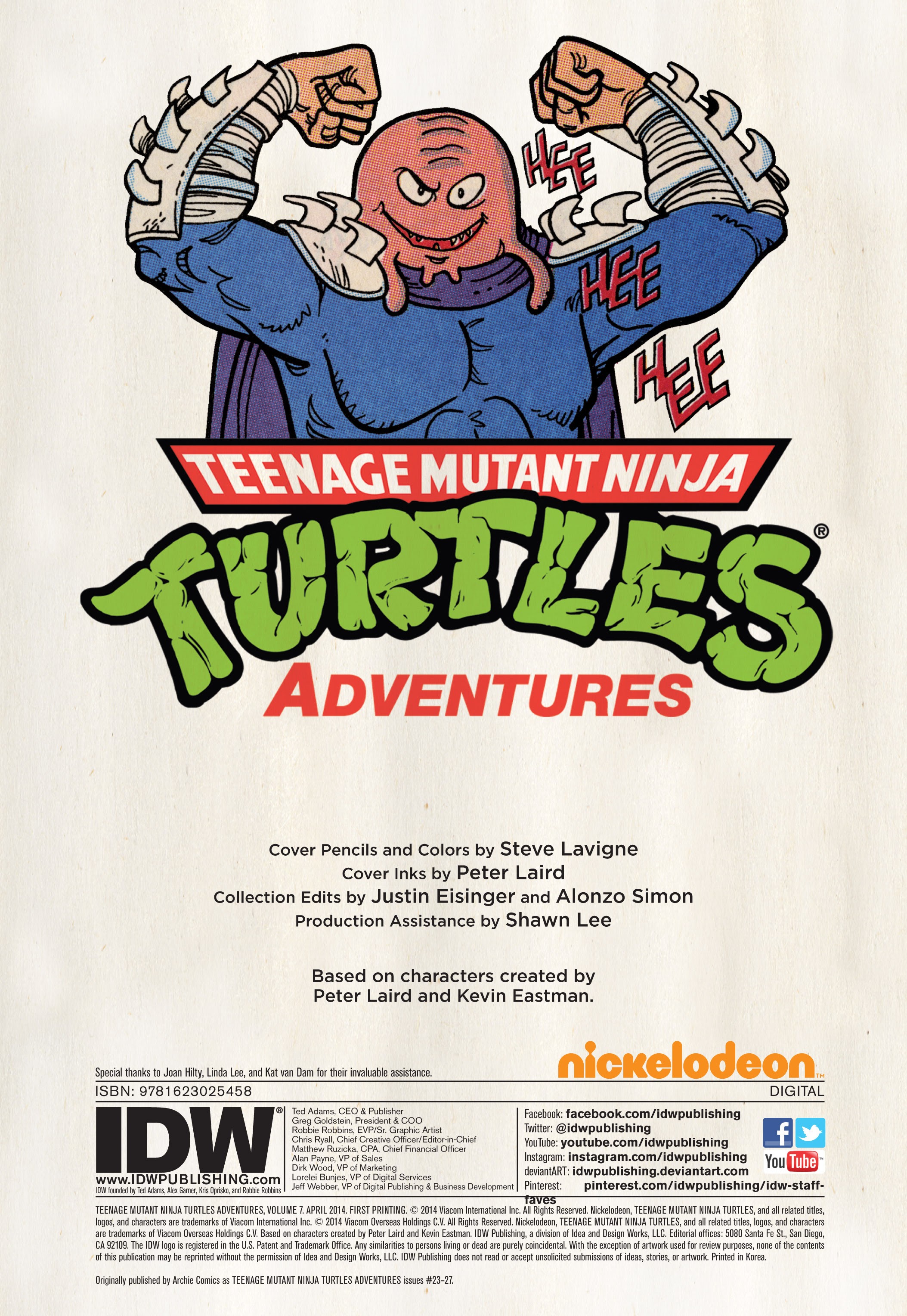 Read online Teenage Mutant Ninja Turtles Adventures (2012) comic -  Issue # TPB 7 - 2