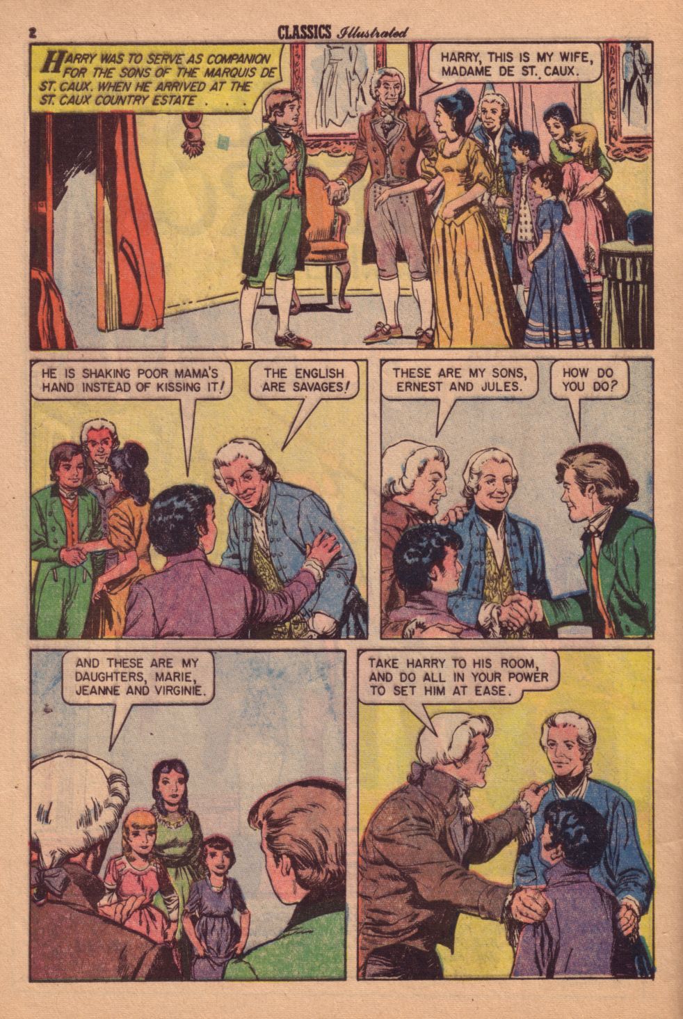 Read online Classics Illustrated comic -  Issue #139 - 4