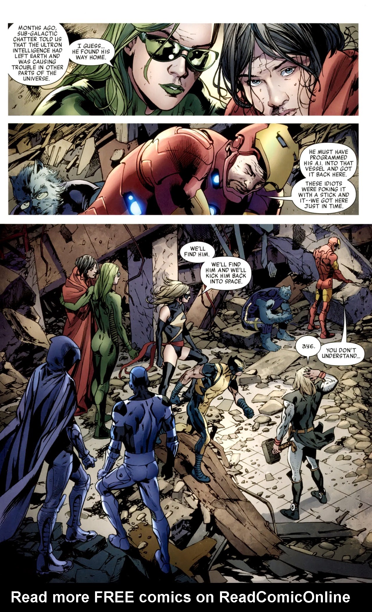 Read online Free Comic Book Day 2012 (Avengers: Age of Ultron Point One) comic -  Issue # Full - 25