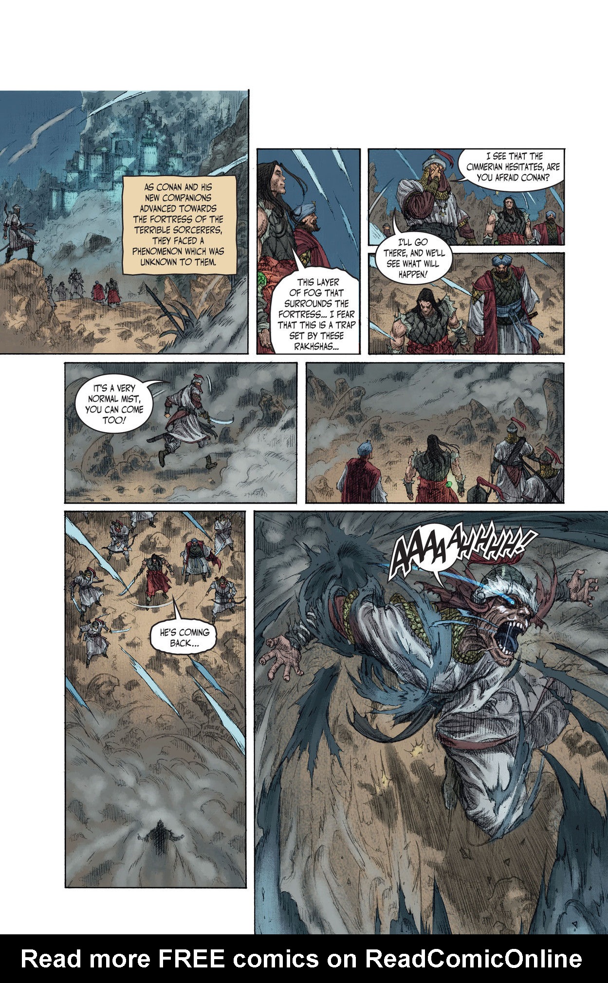 Read online The Cimmerian comic -  Issue # TPB 2 (Part 1) - 52