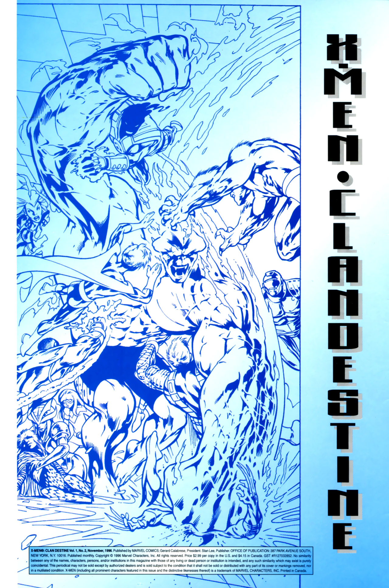 Read online X-Men: Clan Destine comic -  Issue #2 - 2