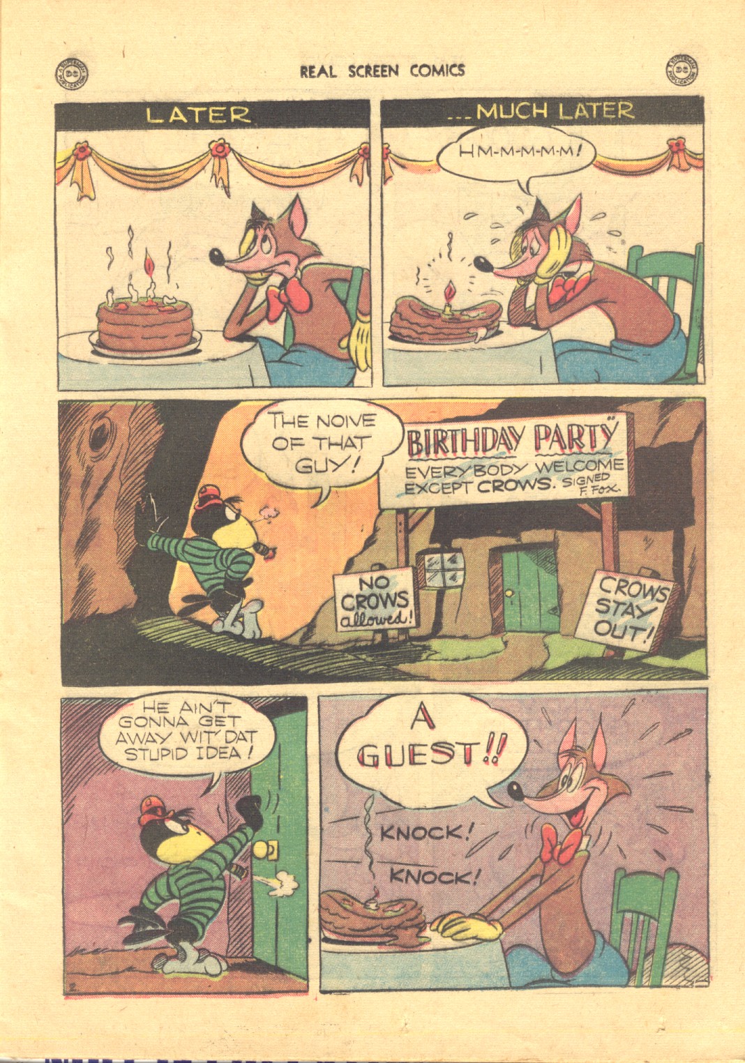 Read online Real Screen Comics comic -  Issue #7 - 19