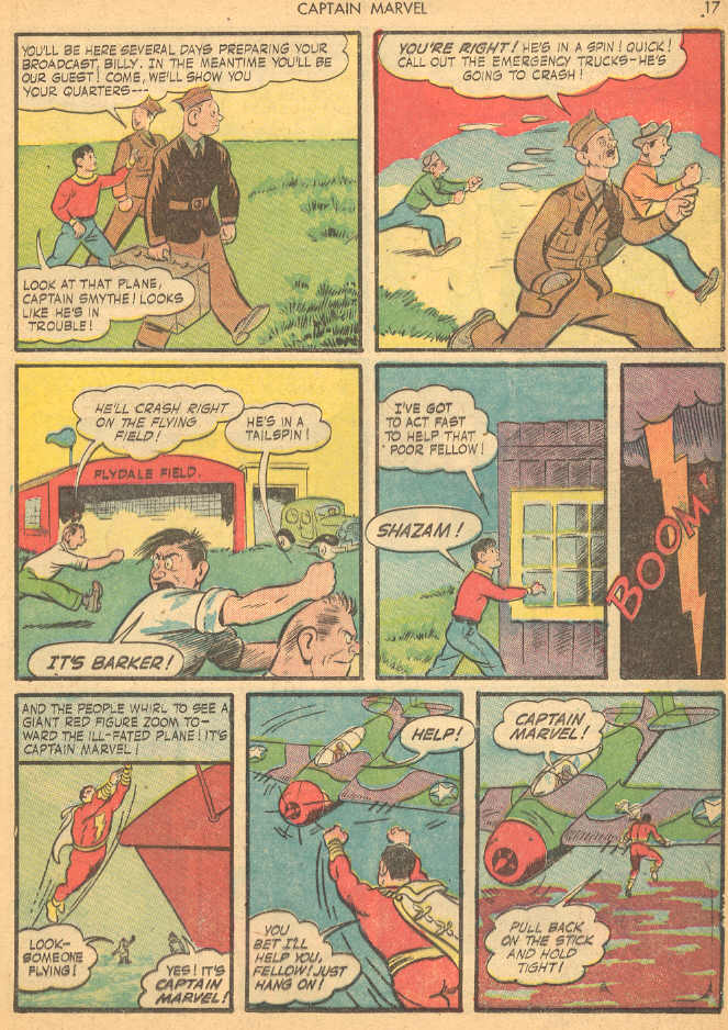 Read online Captain Marvel Adventures comic -  Issue #27 - 17