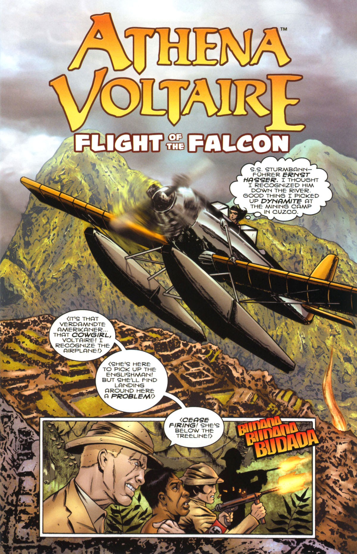 Read online Athena Voltaire Flight of the Falcon comic -  Issue #1 - 5