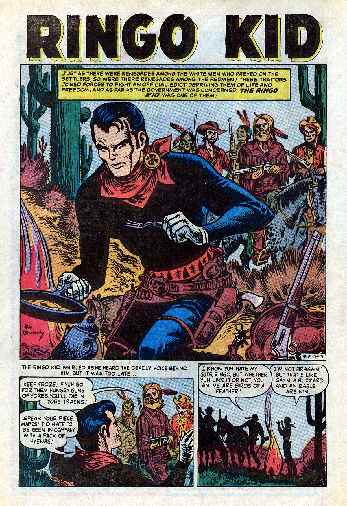 Read online Ringo Kid (1970) comic -  Issue #5 - 12