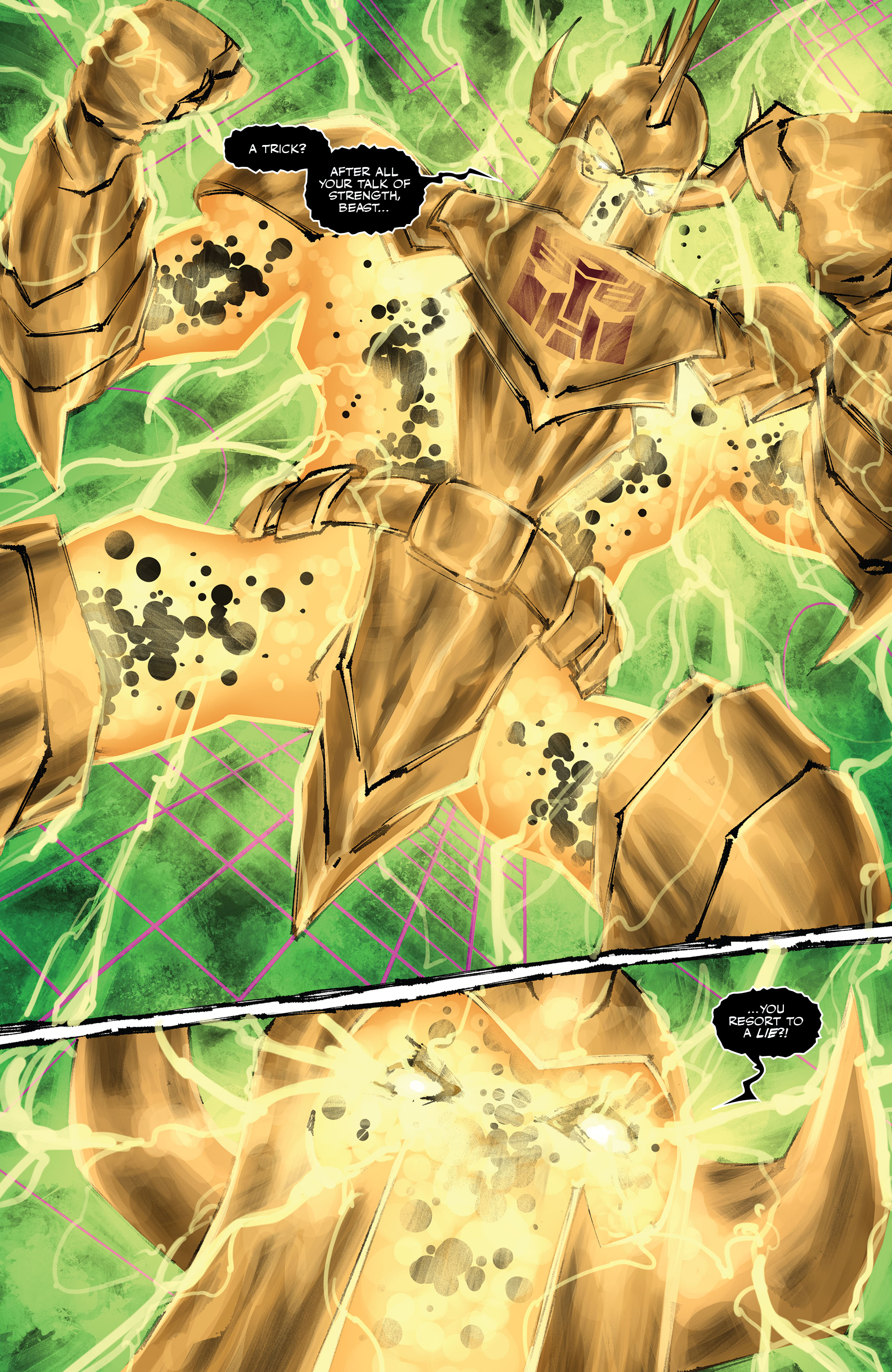 Read online Transformers: King Grimlock comic -  Issue #5 - 10