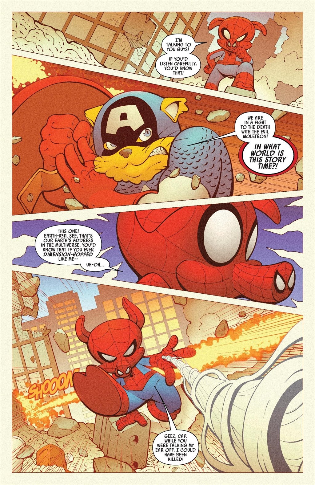 Read online Spider-Man: Spider-Verse comic -  Issue # Spider-Ham - 97