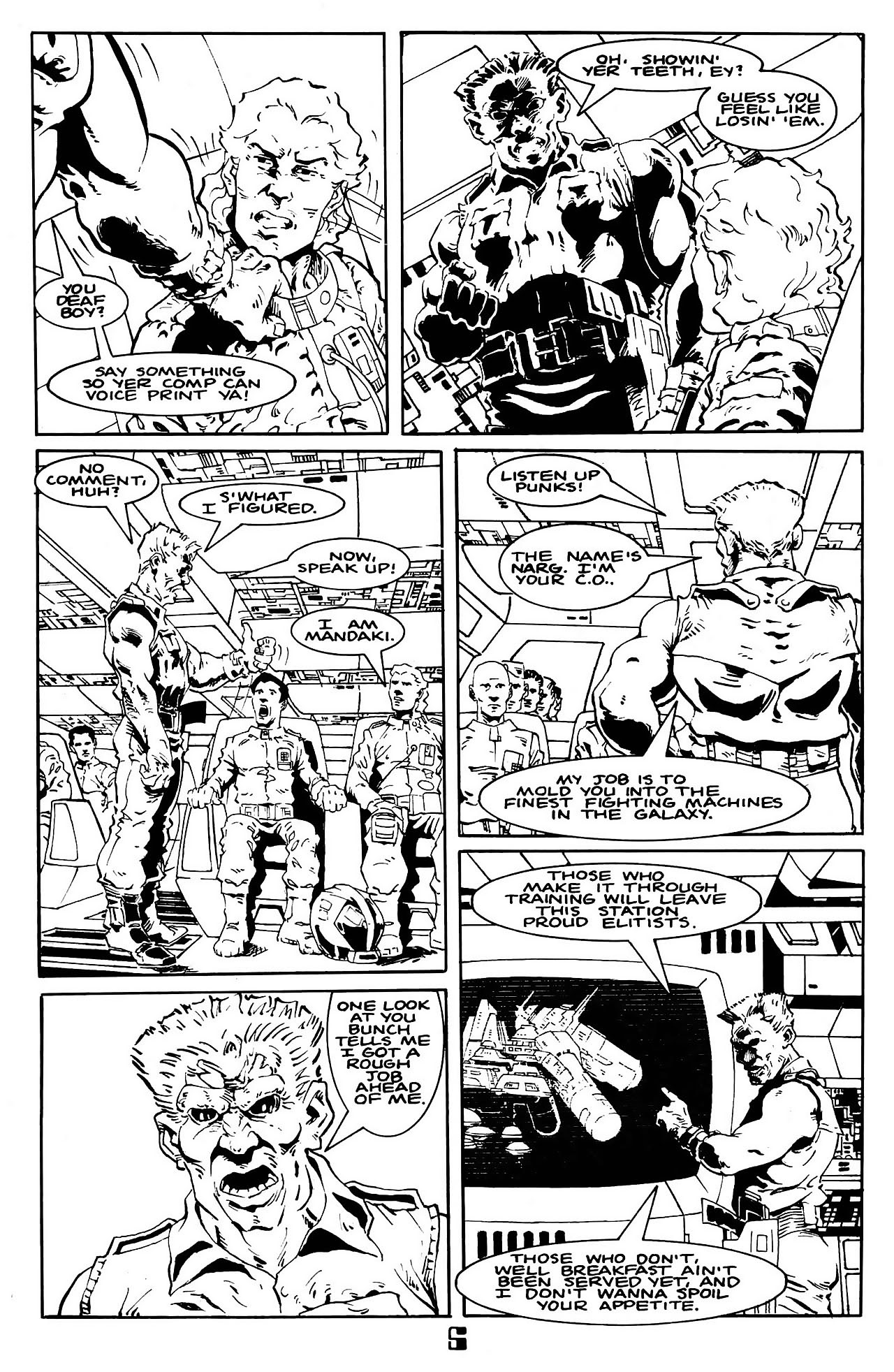 Read online Probe comic -  Issue #1 - 7