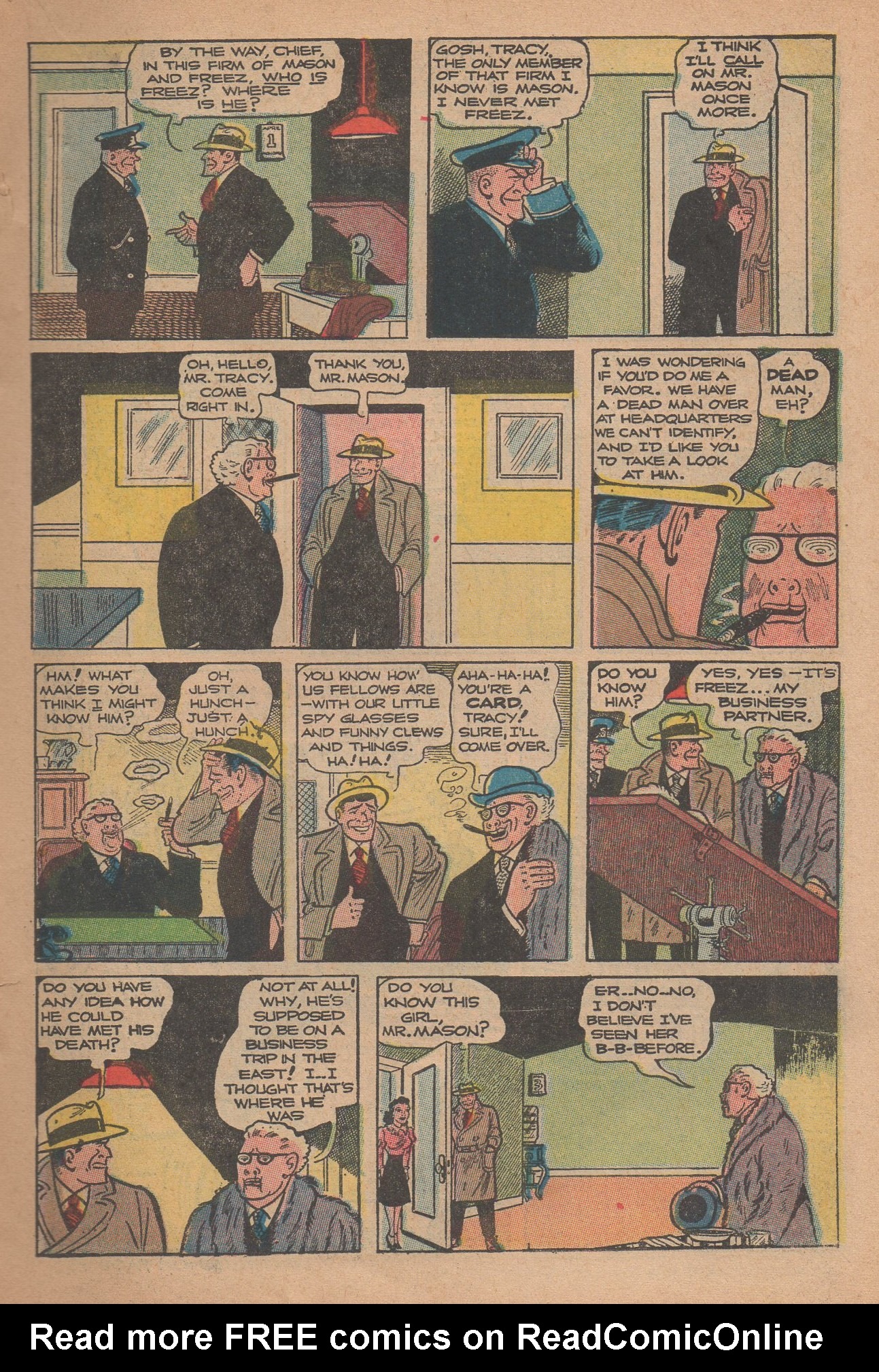 Read online Dick Tracy comic -  Issue #138 - 15