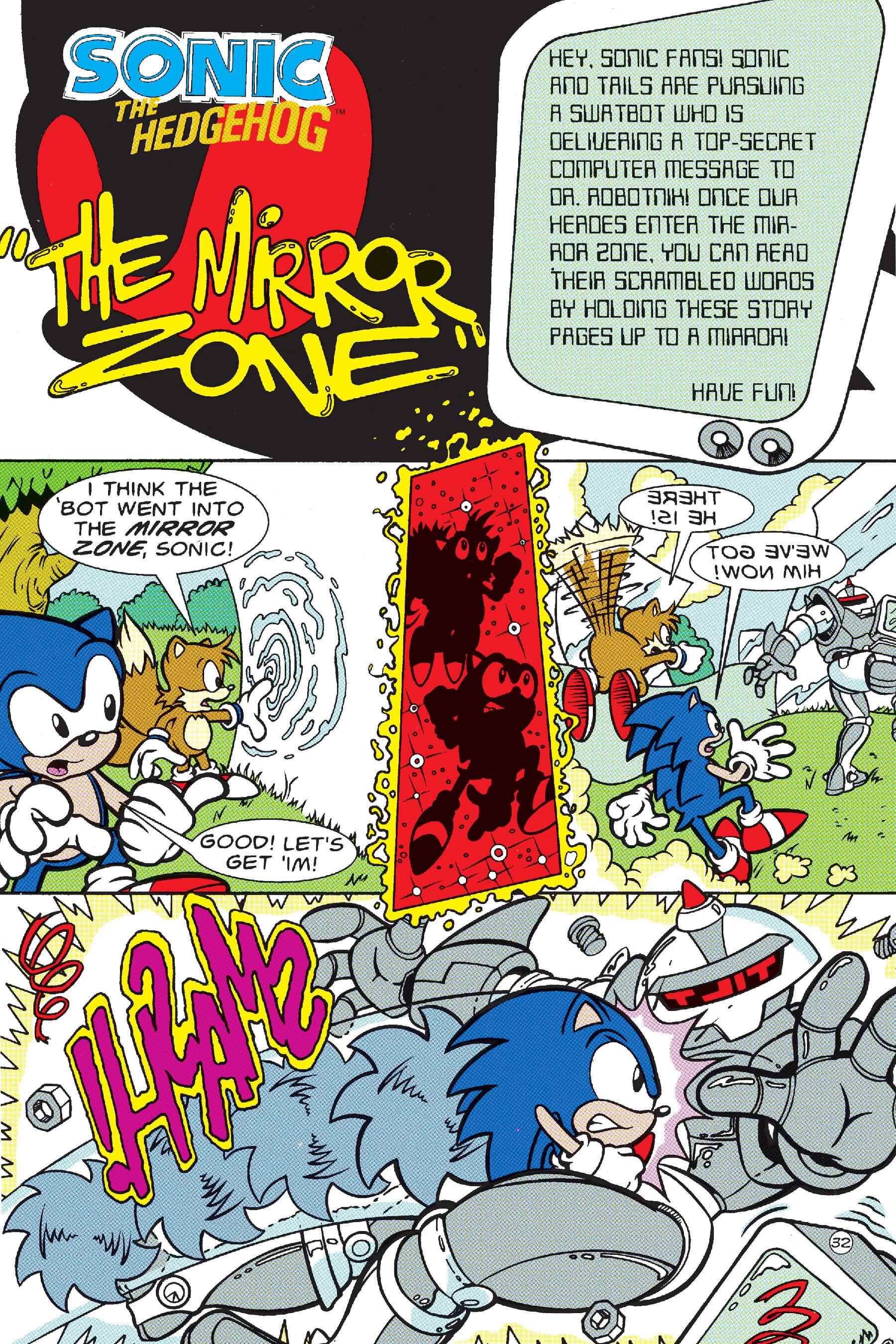 Read online Sonic The Hedgehog In Your Face Special comic -  Issue # Full - 27